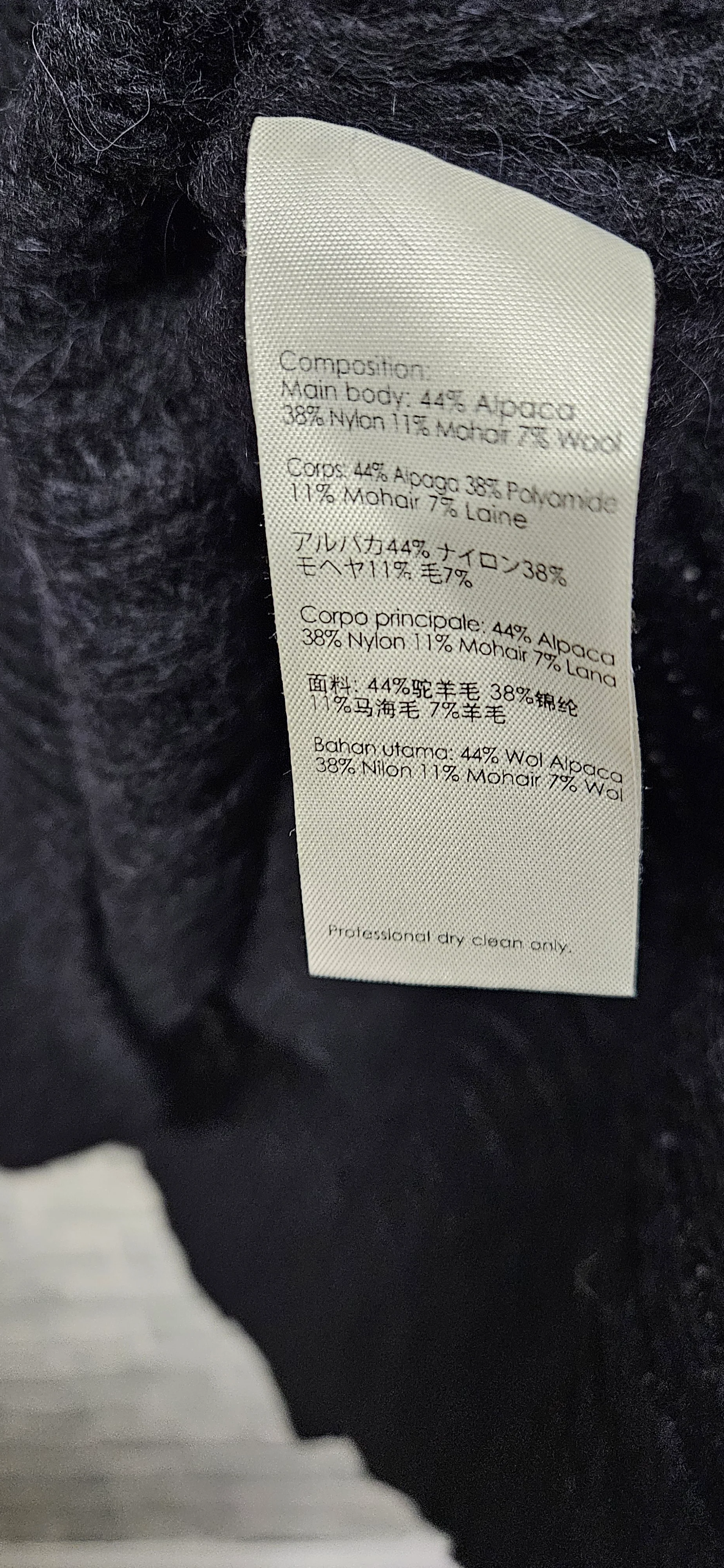 3.1 Phillip Lim Black Sleeveless Roll Neck Vest Top Size Medium - Image 4