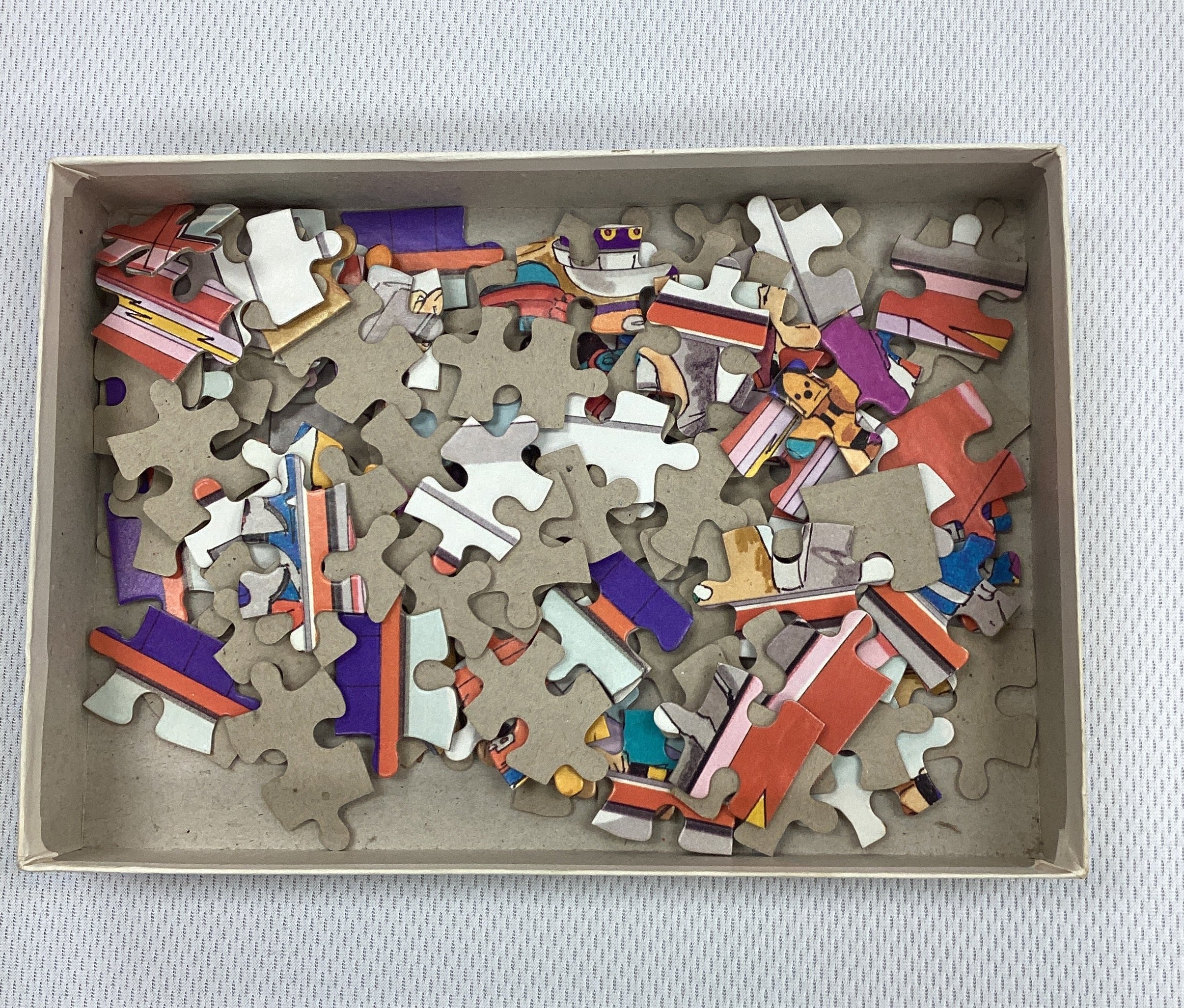 5 Vintage 1980s MASK Jigsaw Puzzles - Image 9