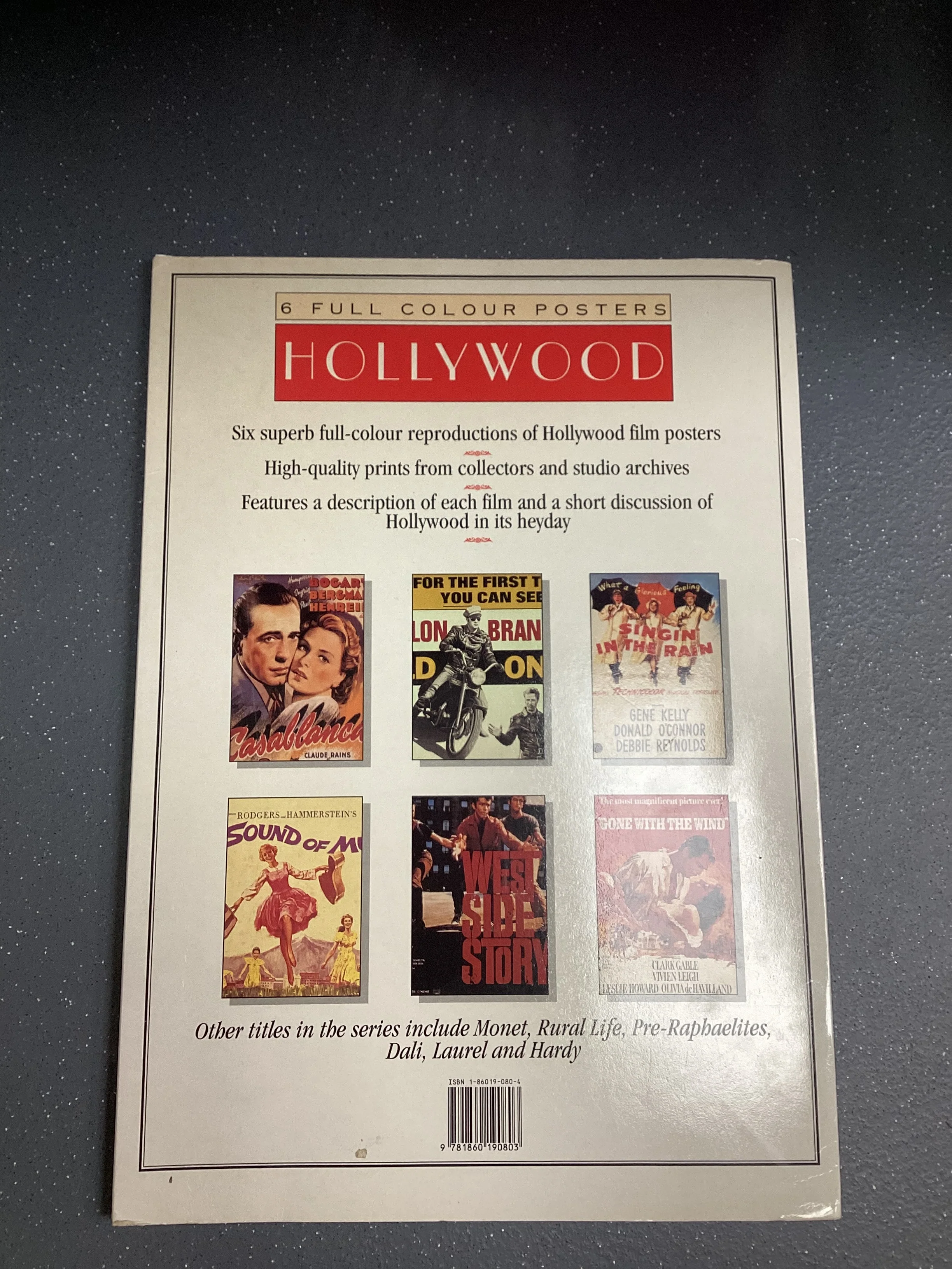6 Full Colour Posters Casablanca Hollywood 1995 - Image 9