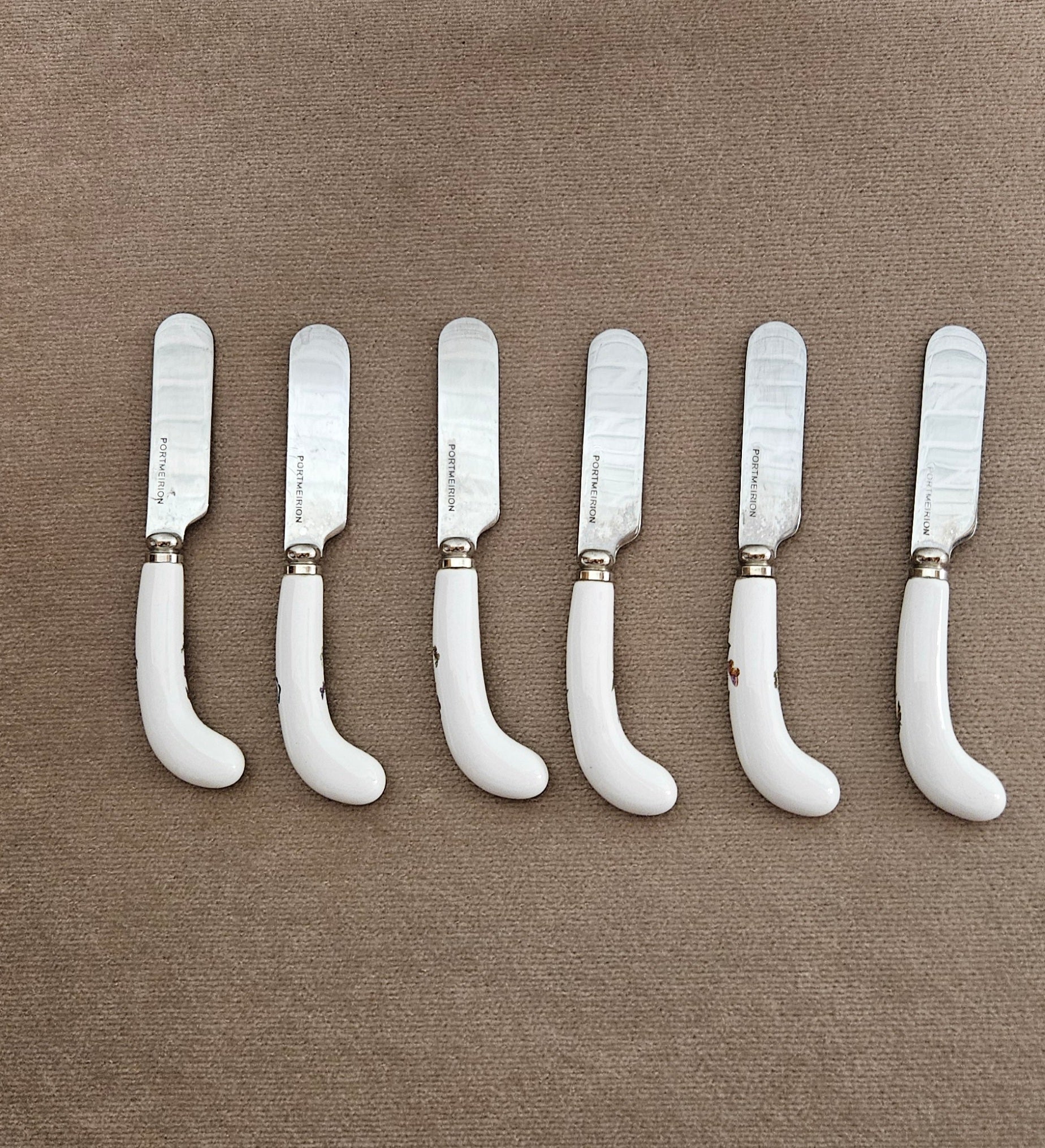 6 Portmeirion Botanic Garden Butter Spreaders - Image 2