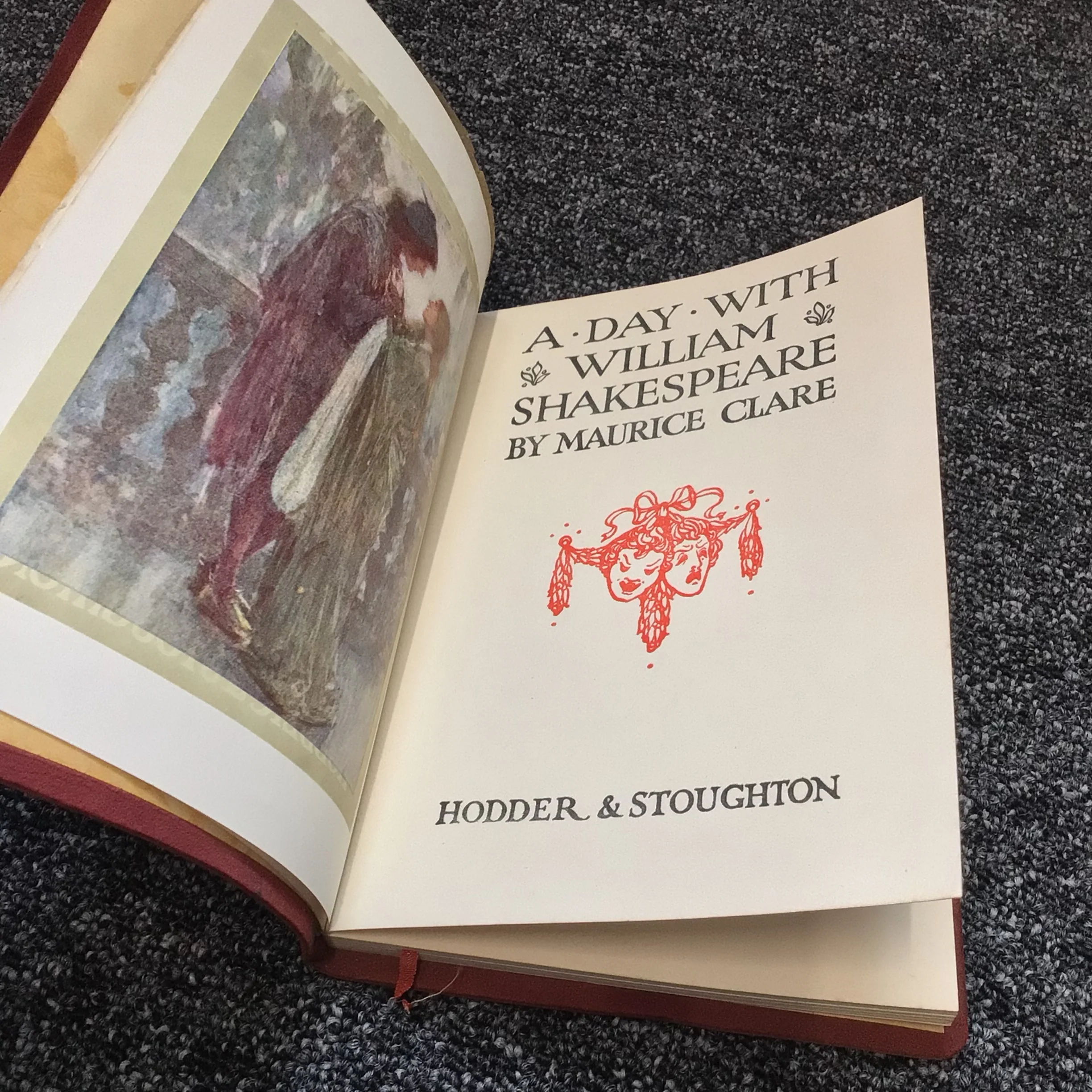 A Day With William Shakespeare by Maurice Clare (Hodder & Stoughton) - Image 6