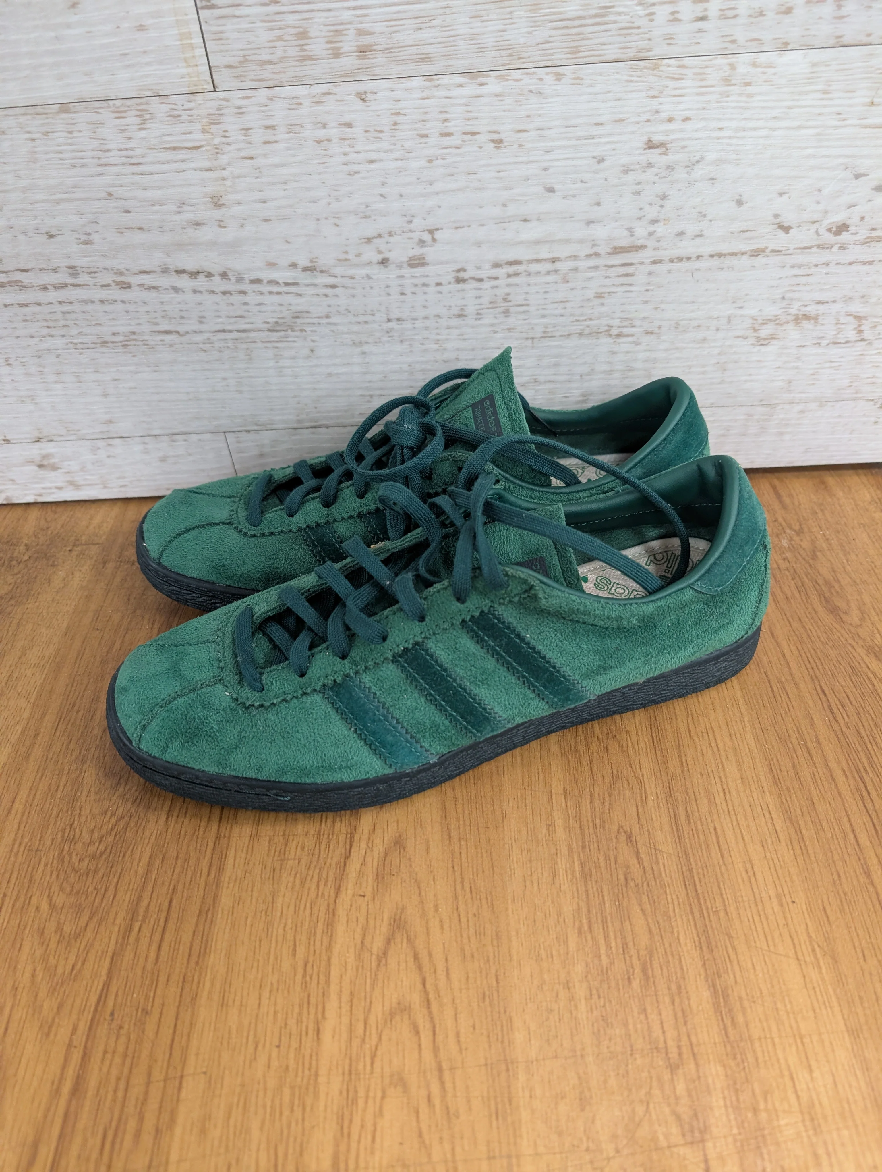 Adidas Originals Tobacco Gruen Green Trainers Size 6.5 - Image 2