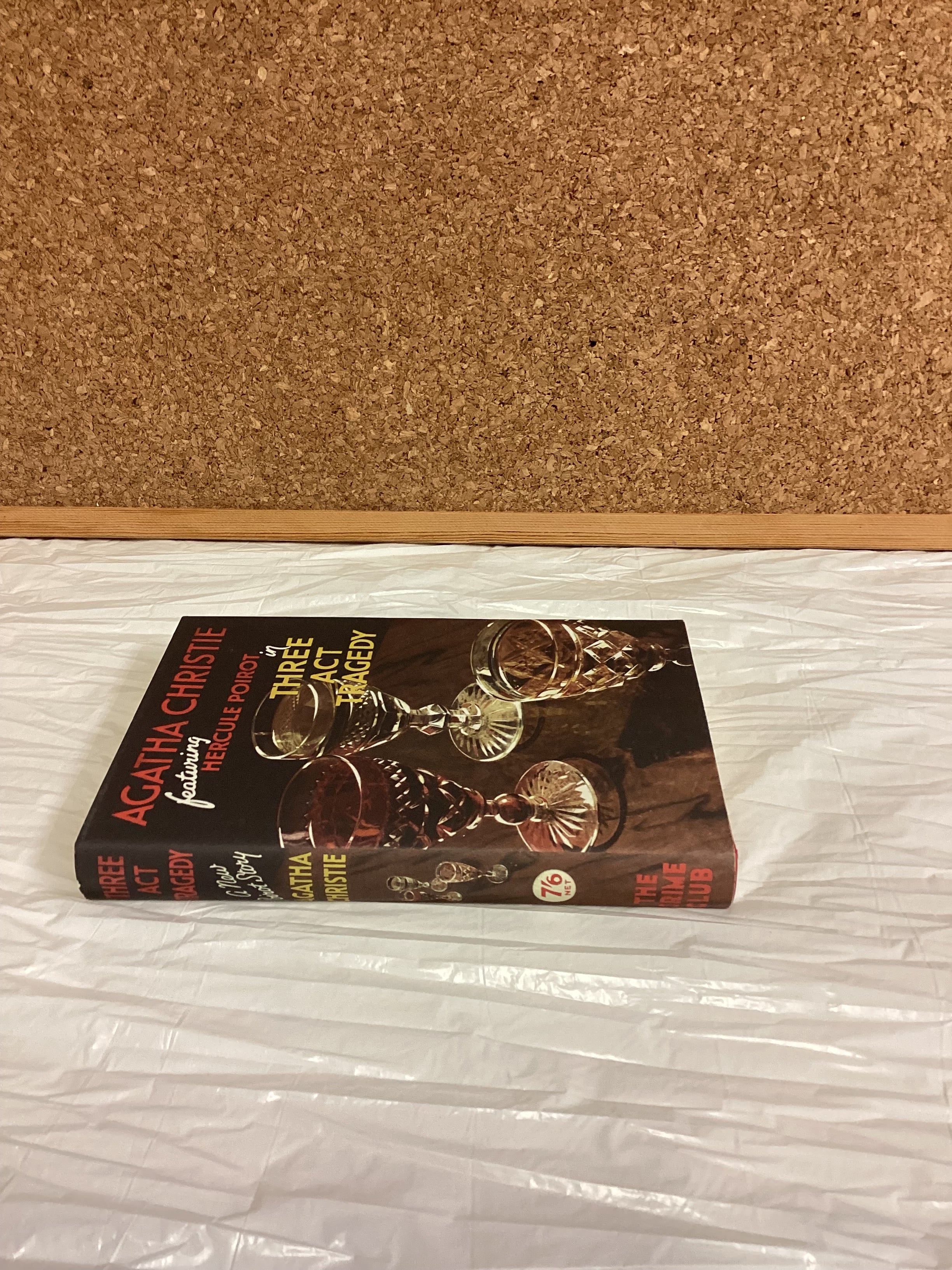 Agatha Christie - THE THREE ACT TRAGEDY - Hardback - Image 2