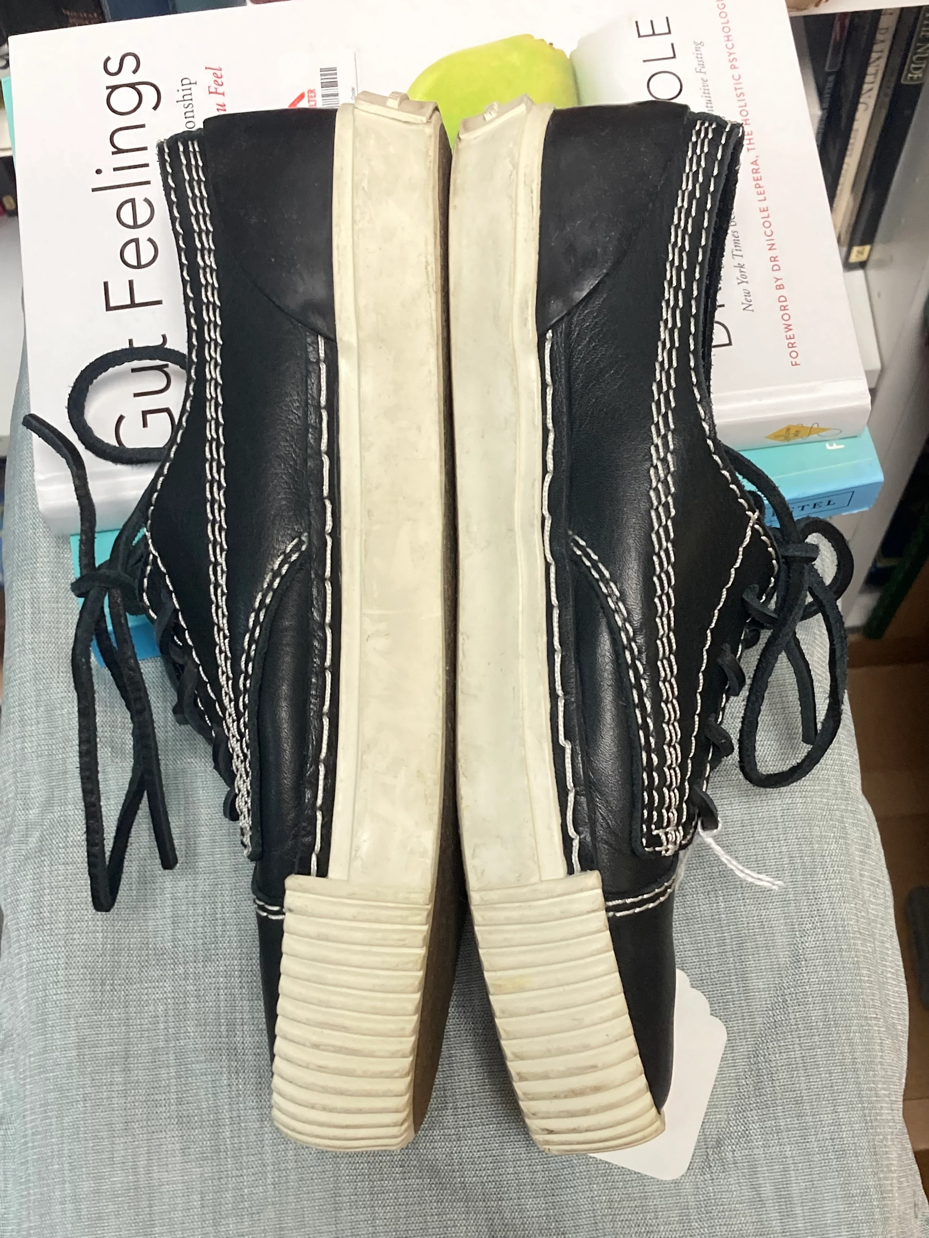 Alexander Wang Black Perry Low Top Trainers EU 39 - Image 4