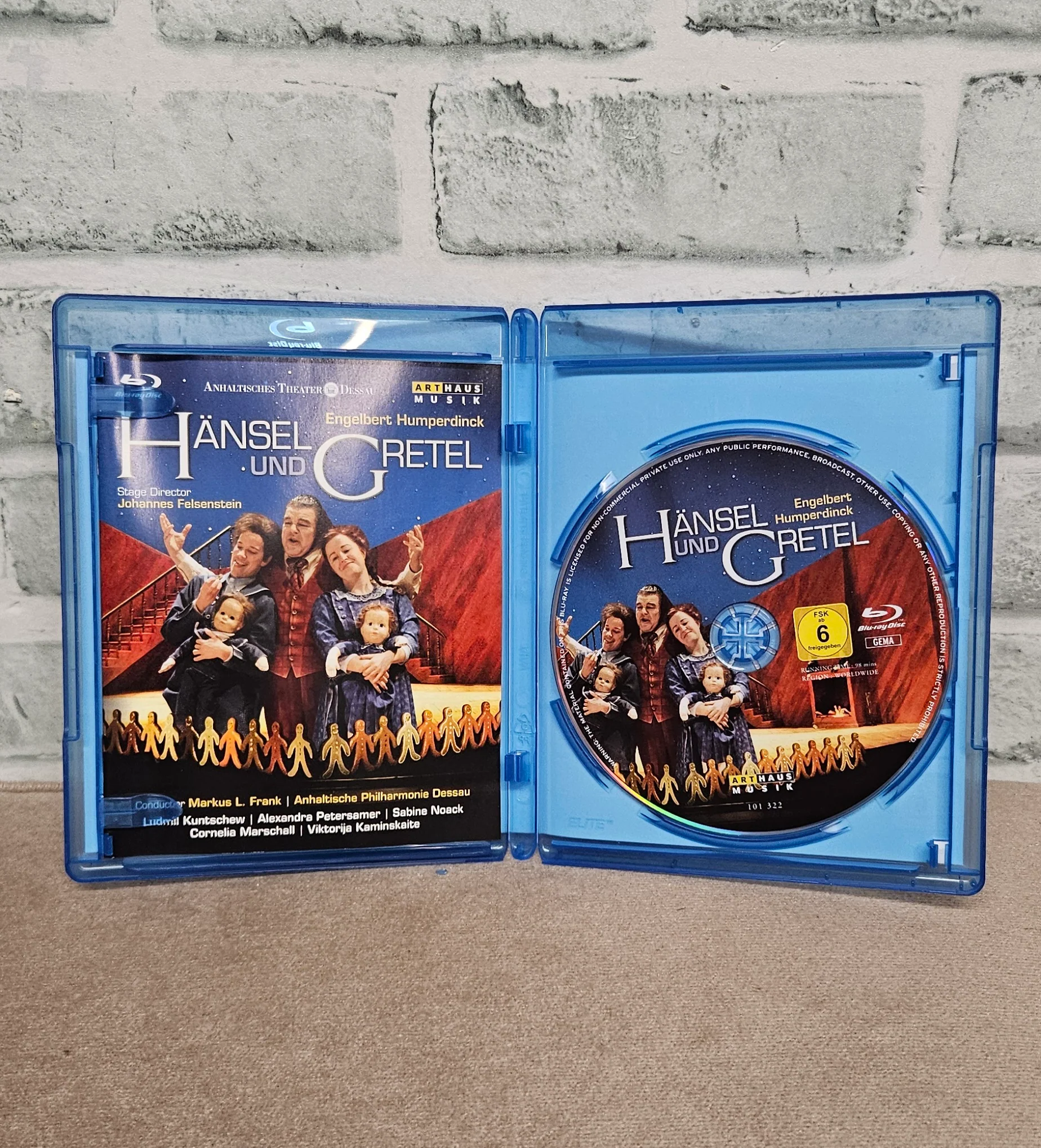 Anhaltisches Theater Dessau Hansel und Gretel Elgebert Humperdinck Blu-ray Disc - Image 3