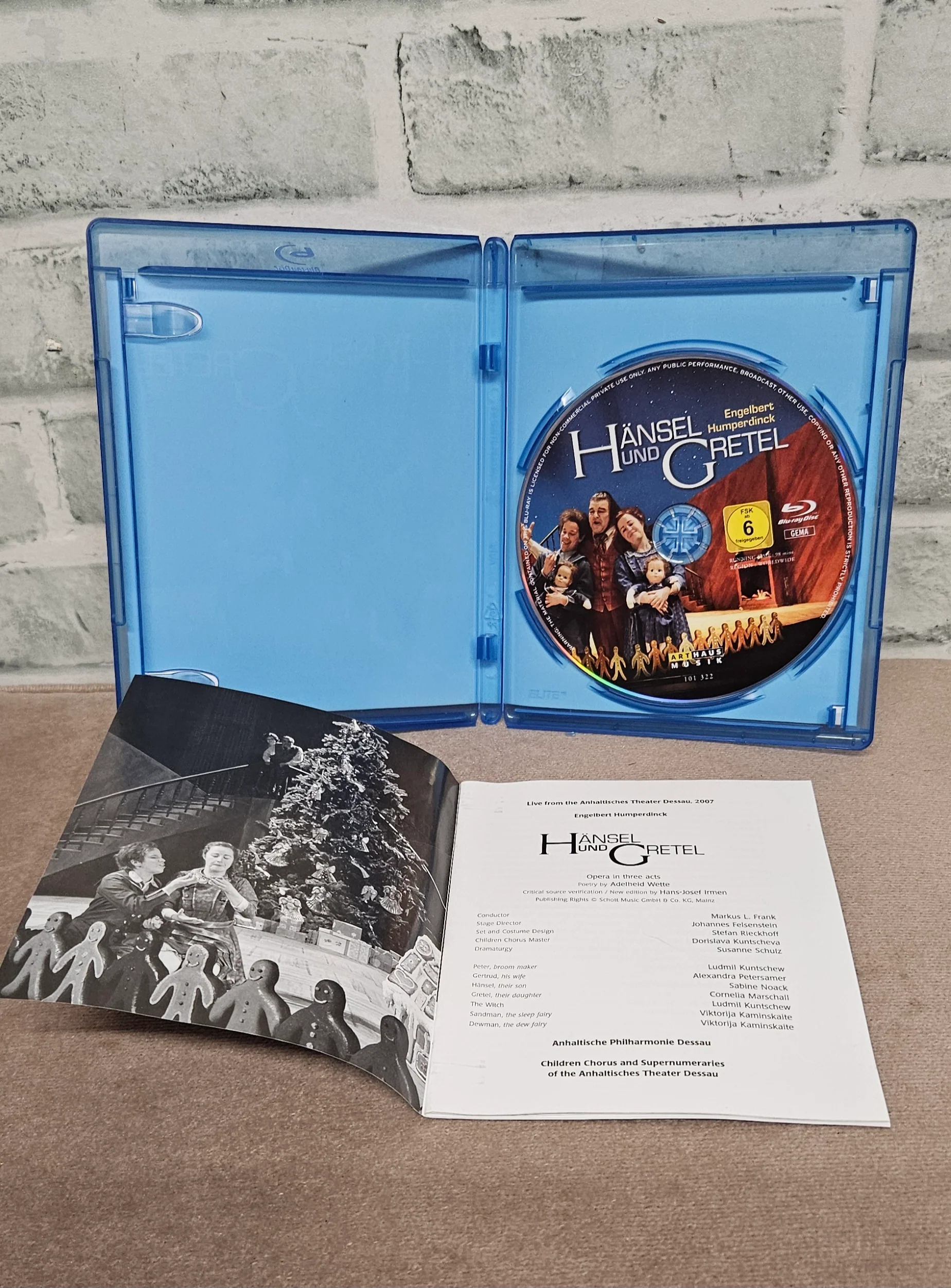 Anhaltisches Theater Dessau Hansel und Gretel Elgebert Humperdinck Blu-ray Disc - Image 4