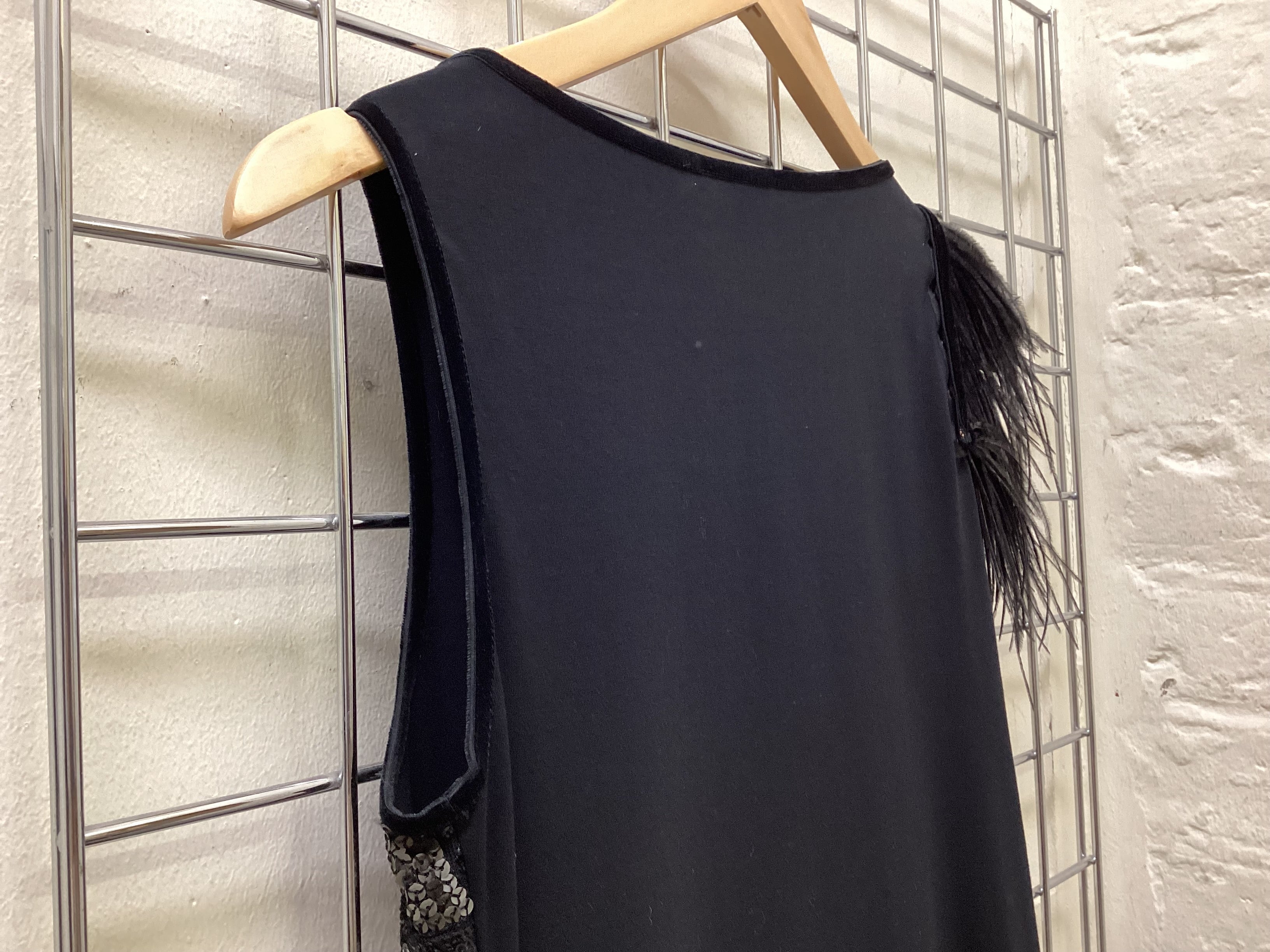 Anne Fontaine Women’s Black Mini Dress Size 38 - Image 4