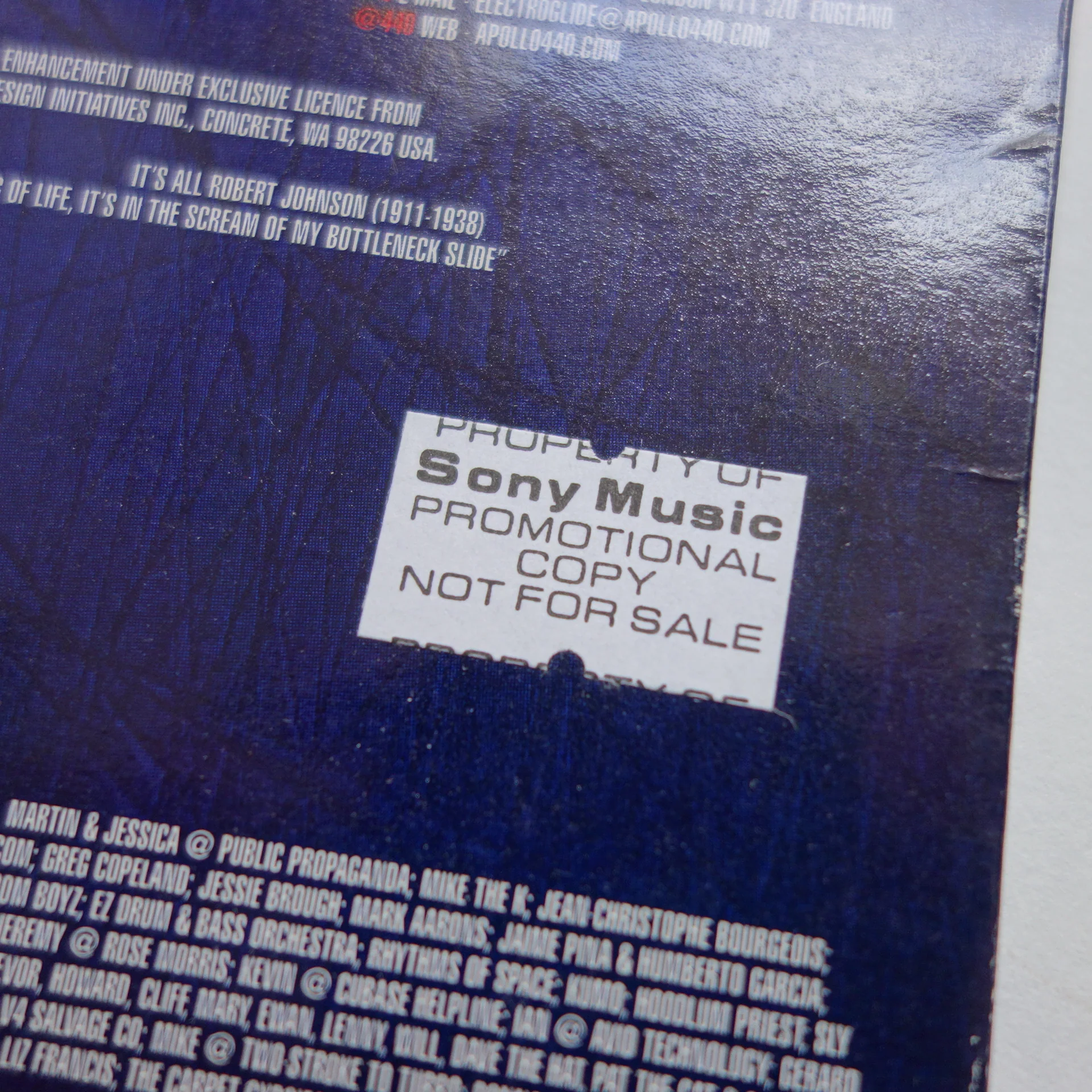 Apollo Four Forty - Electro Glide In Blue original Promo vinyl double LP 1997 - SSX2440LP - Image 4