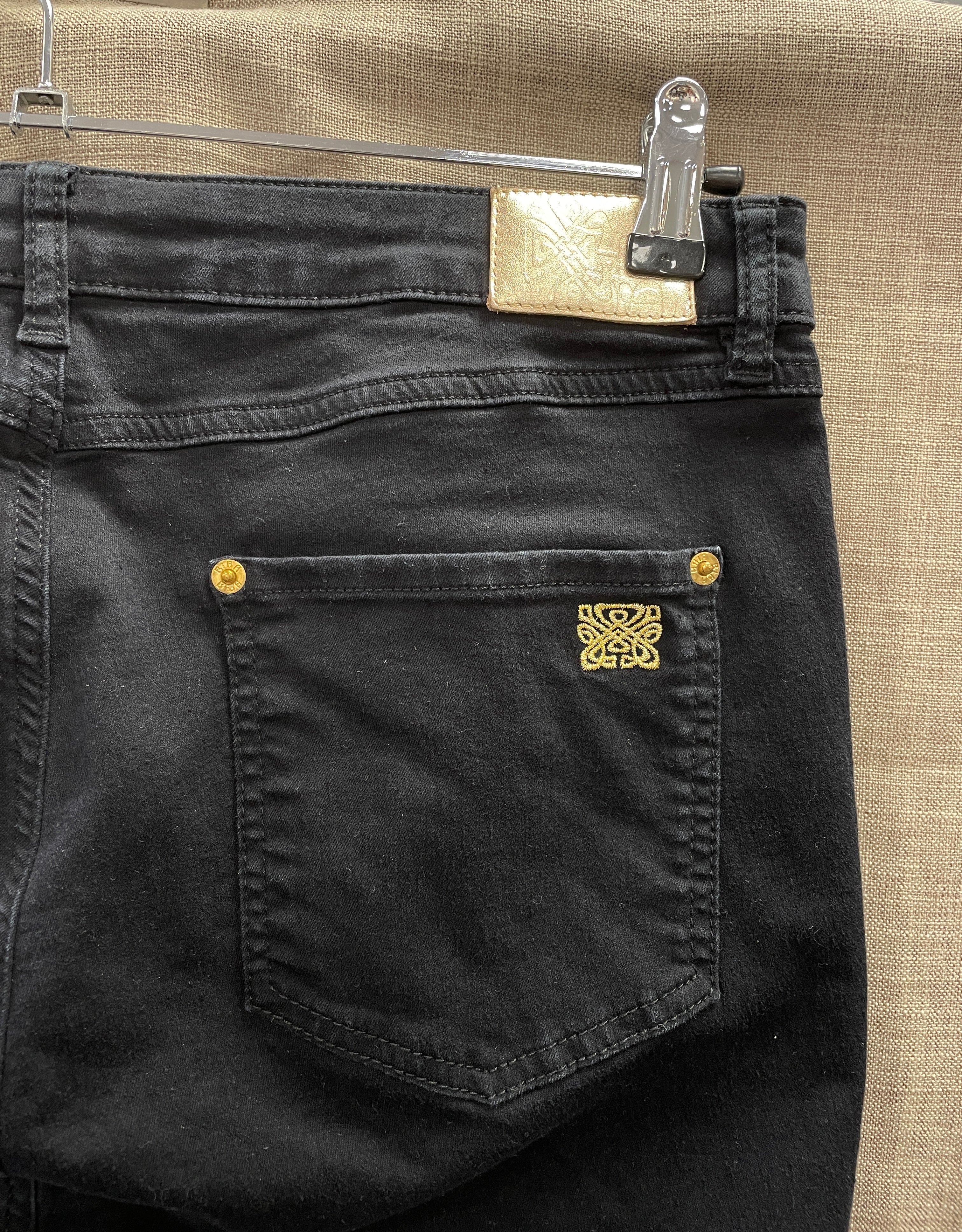 Biba Stevie Black Skinny Jeans UK Size 16 - Image 7
