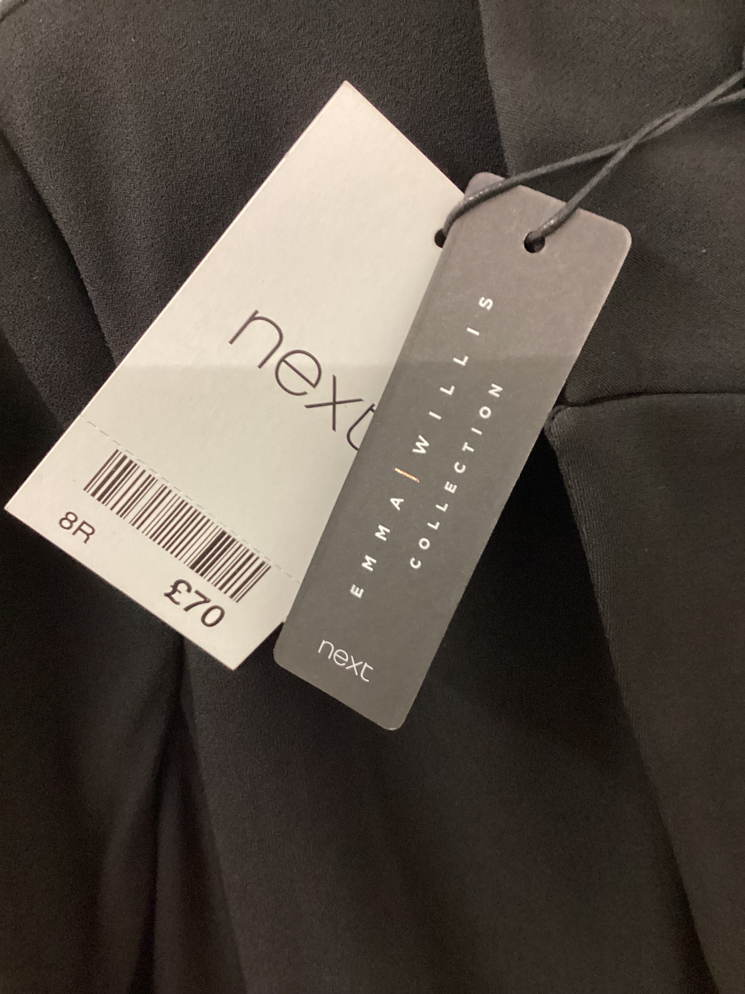 Black ladies jumpsuit size 8 Emma Willis at Next BNWT - Image 4