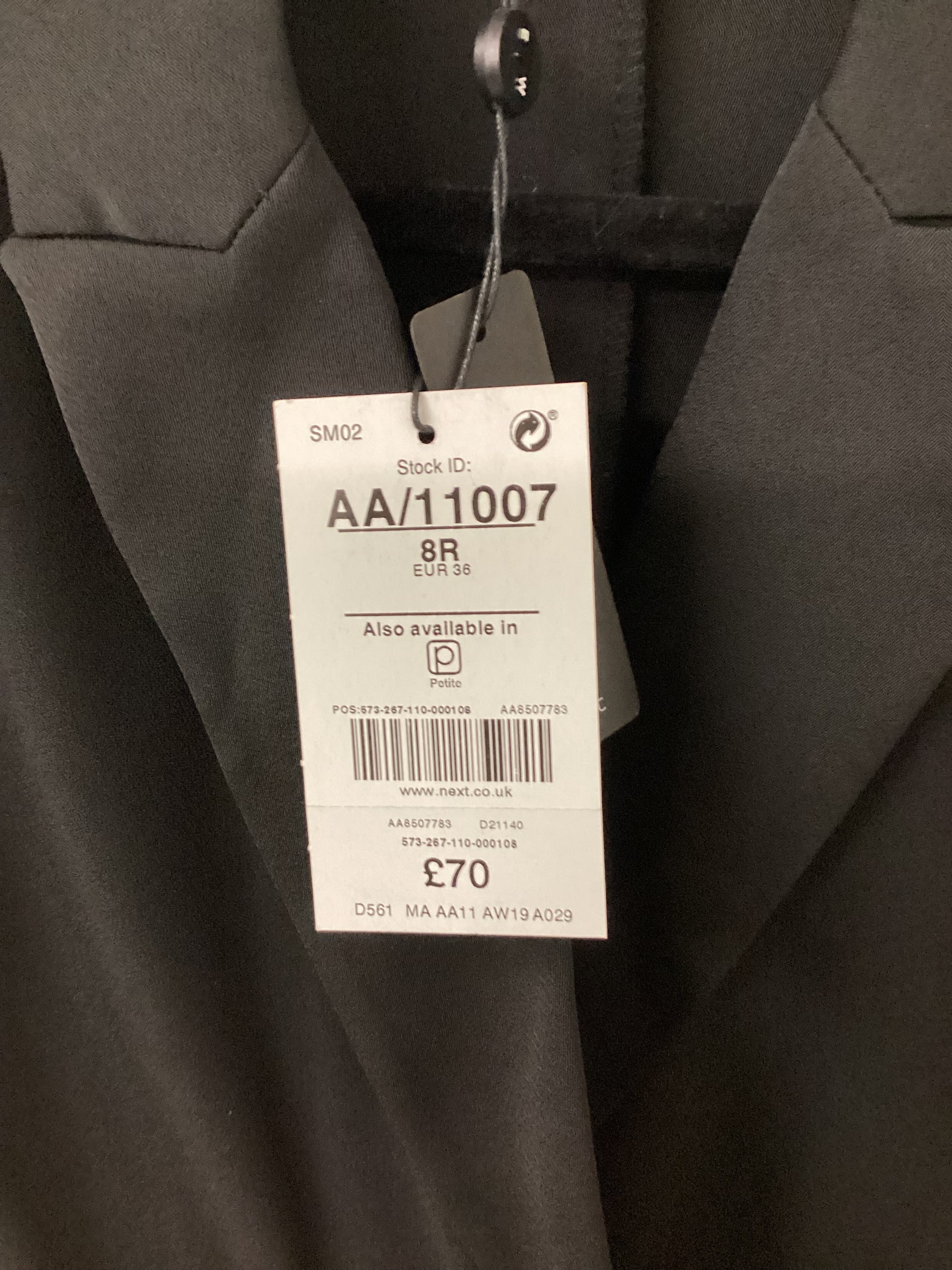 Black ladies jumpsuit size 8 Emma Willis at Next BNWT - Image 5