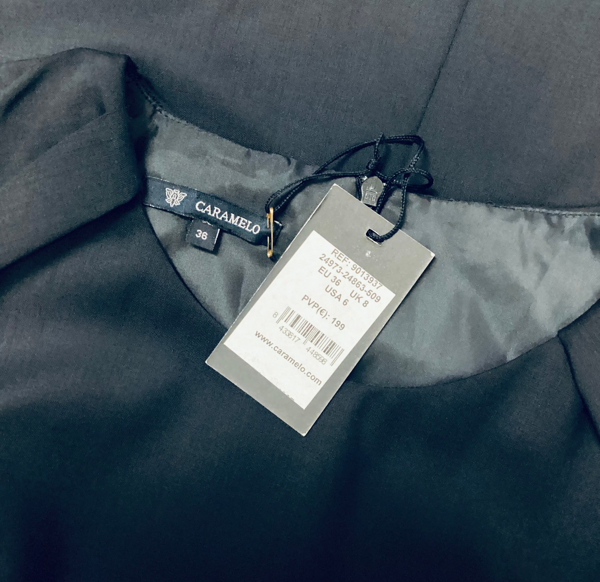 BNWT Carmelo Navy Wool Dress size 8 - Image 3