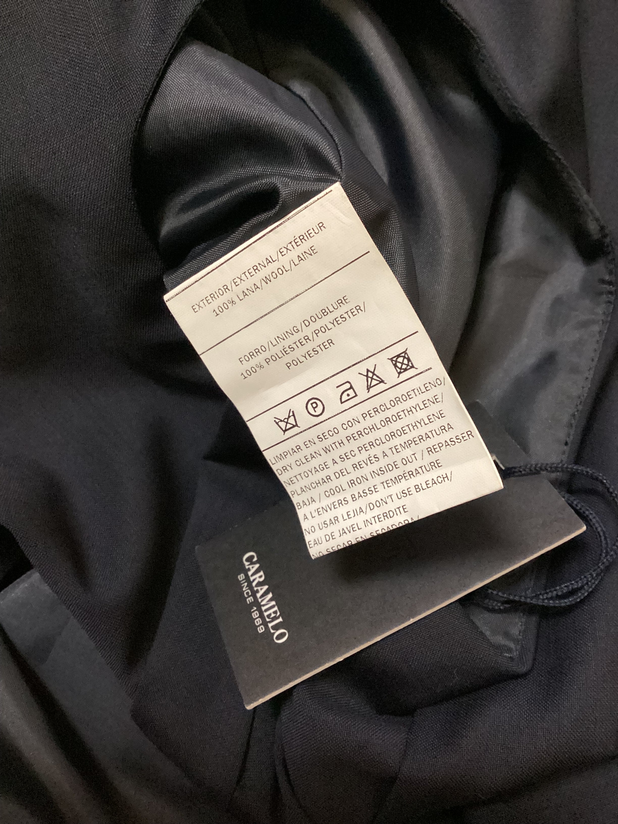 BNWT Carmelo Navy Wool Dress size 8 - Image 4