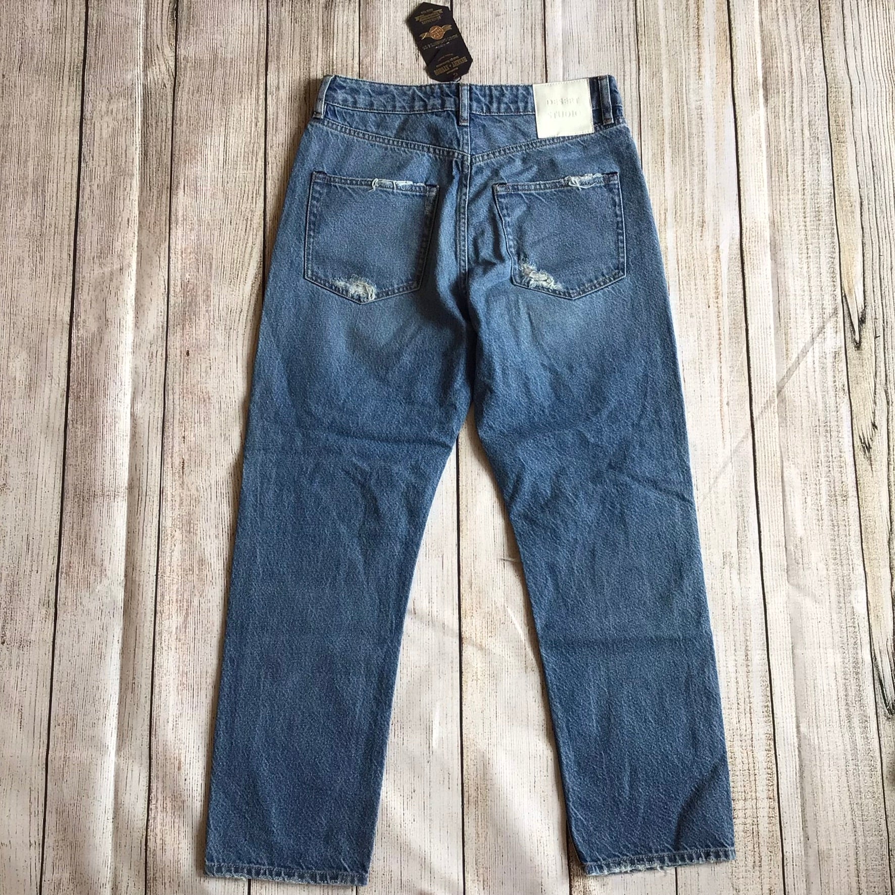 BNWT Desert Studio Blue Ripped Jeans Size W29 (approx.) - Image 10