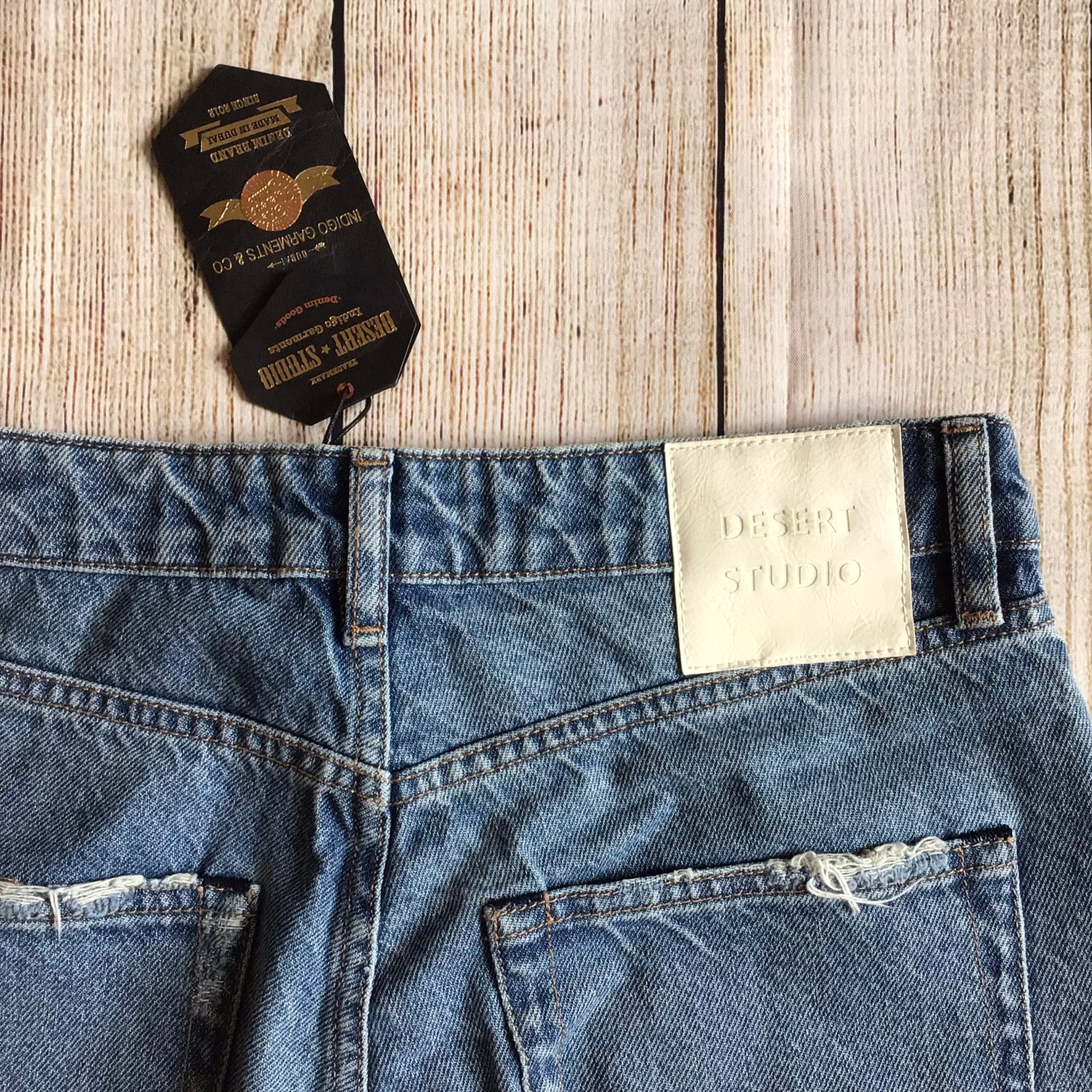 BNWT Desert Studio Blue Ripped Jeans Size W29 (approx.) - Image 11