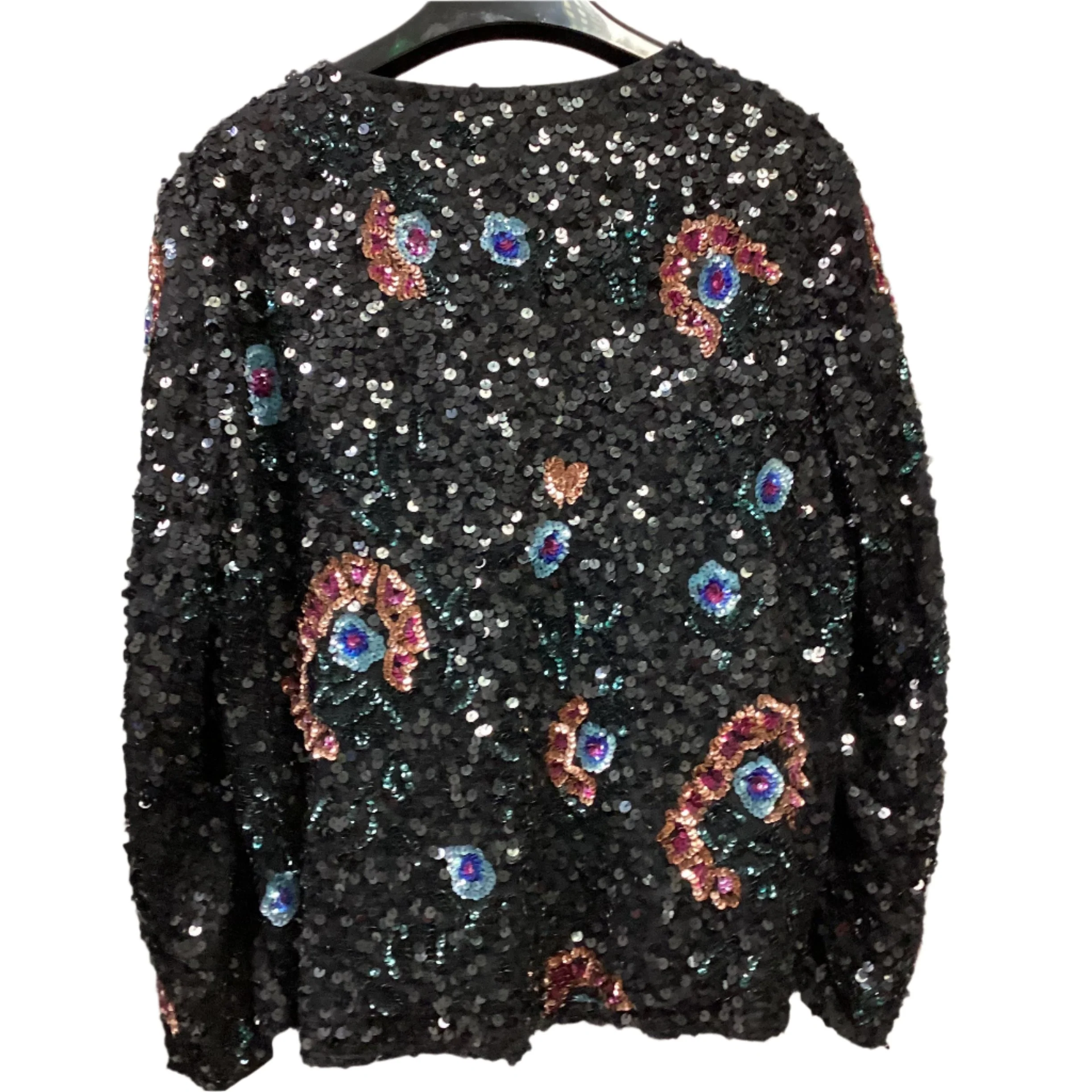 BNWT French Connection Black Valerie Sparkle Evening Jacket Size UK 14 - Image 3