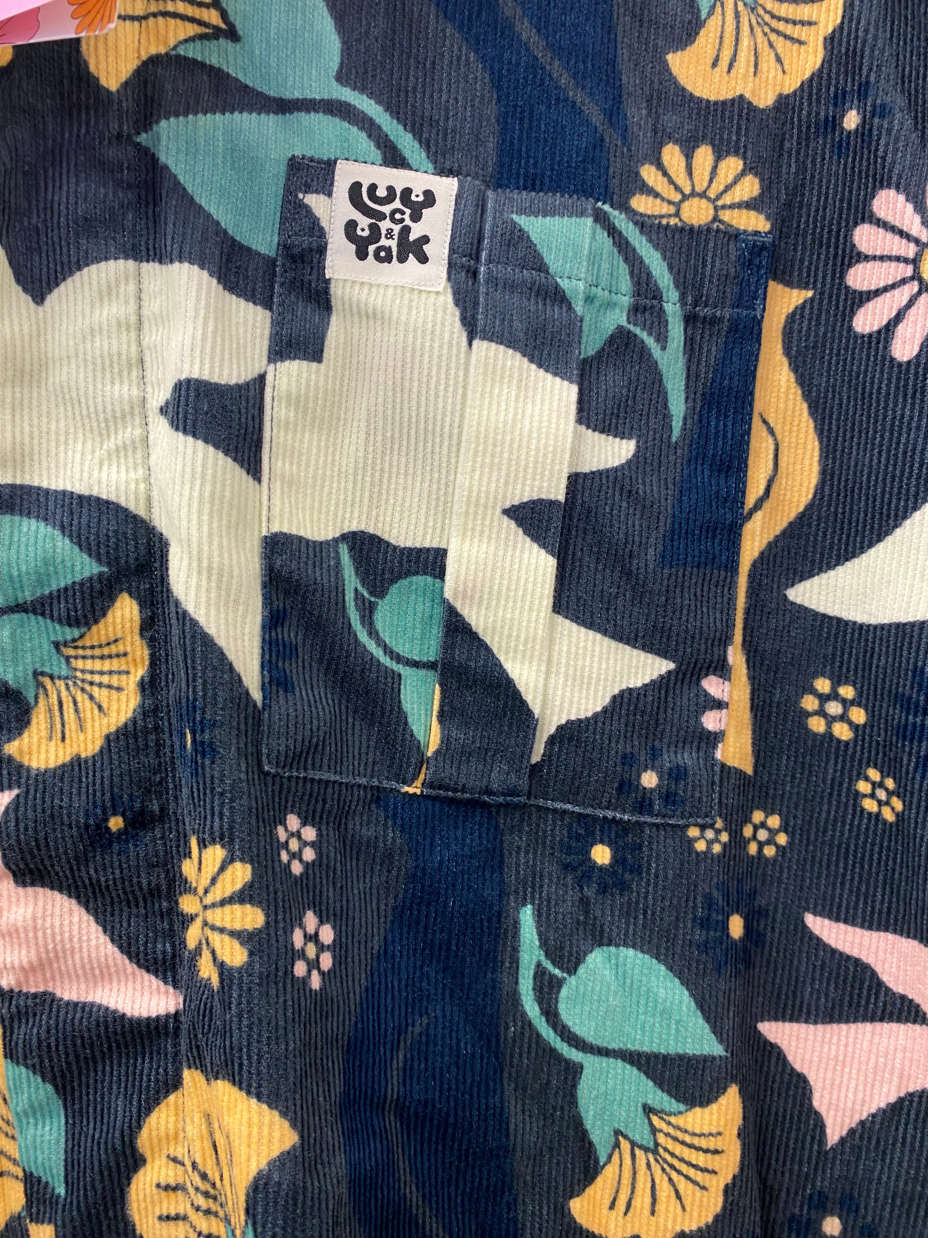 BNWT Lucy and Yak Carmen Jumpsuit Organic Corduroy Skylar Size 4XL - Image 9