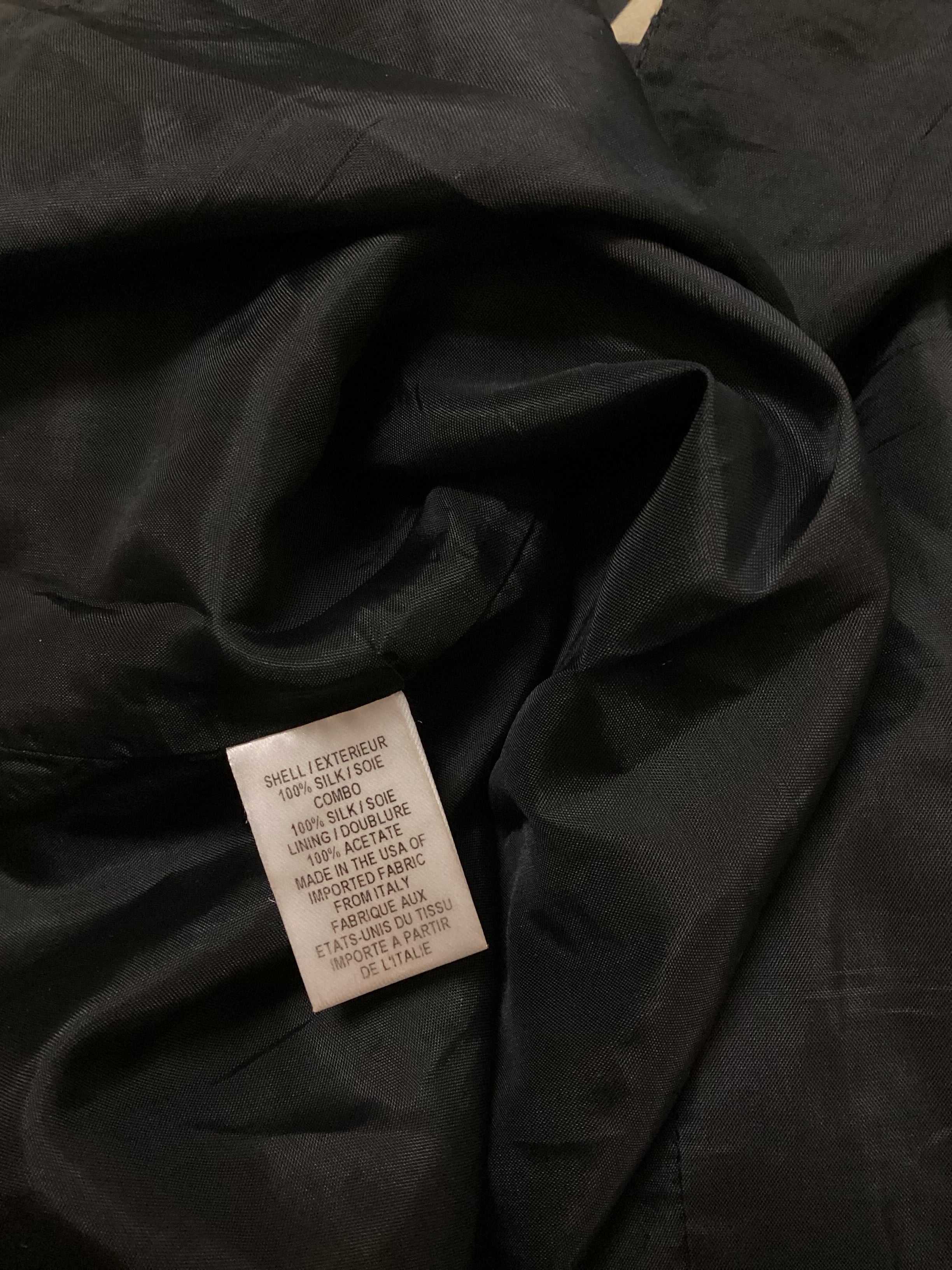 BNWT Milly of New York Black and Beige Silk Dress size S - Image 4