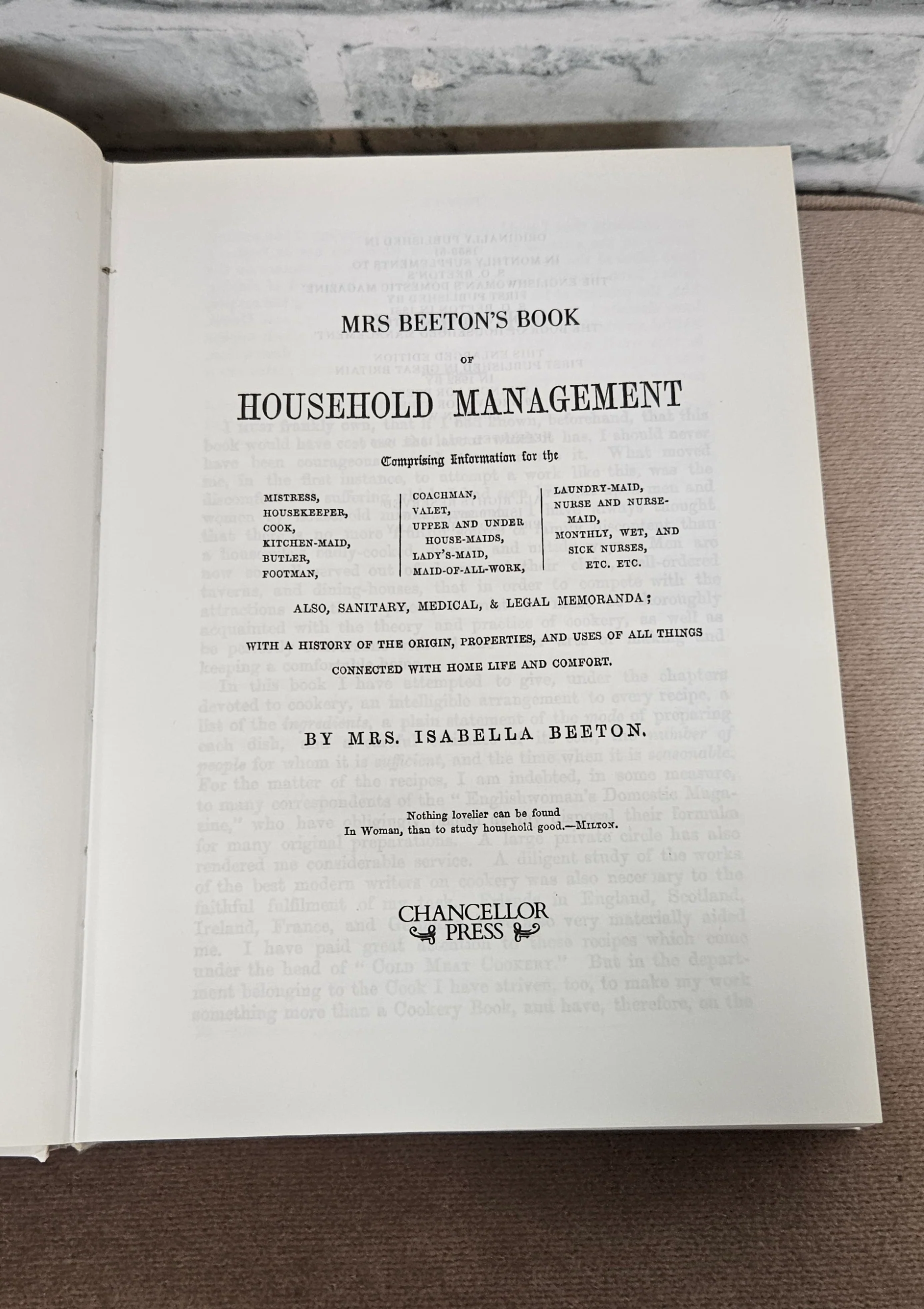Mrs Beeton's Book of Household Management Hardback - Image 5