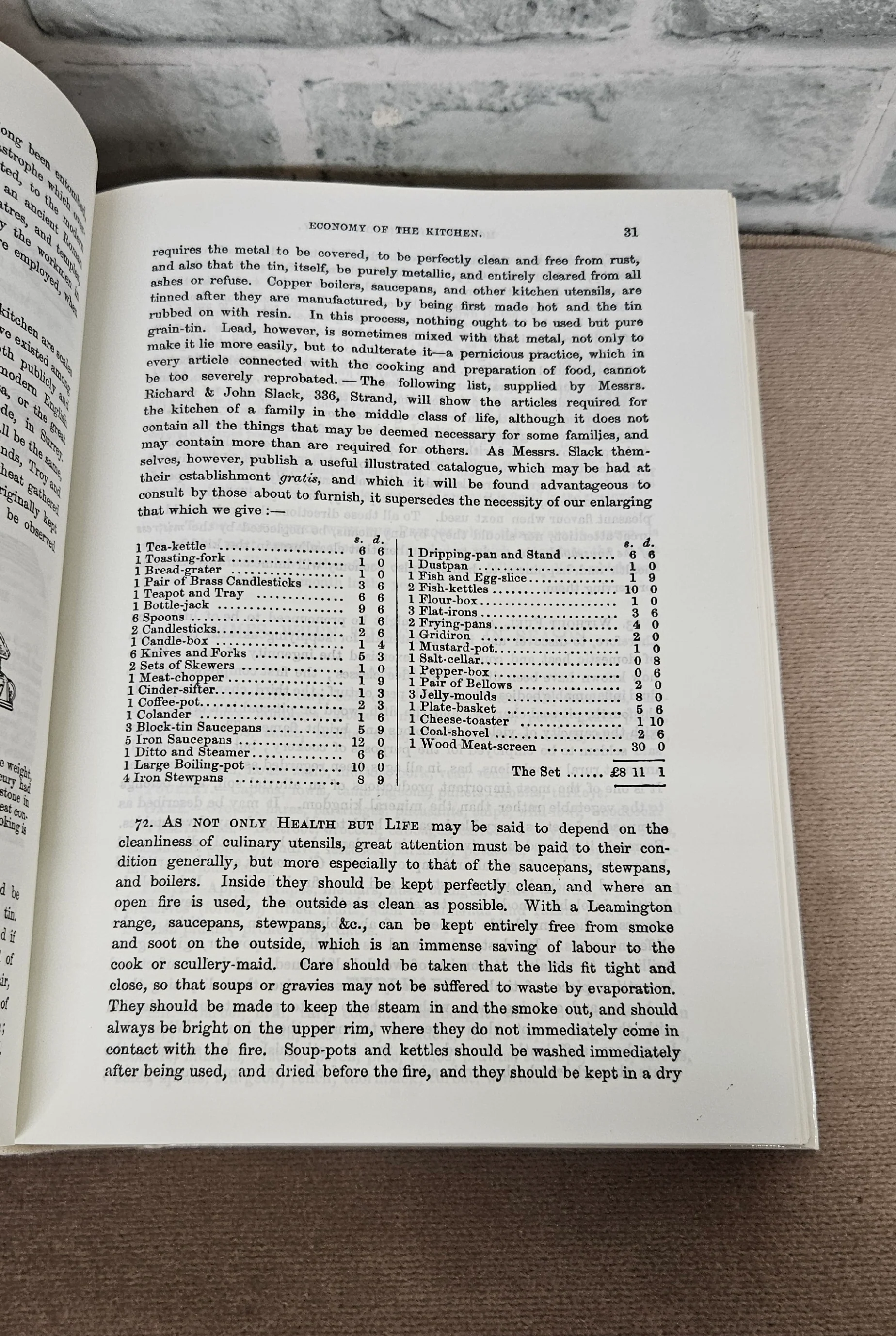 Mrs Beeton's Book of Household Management Hardback - Image 6
