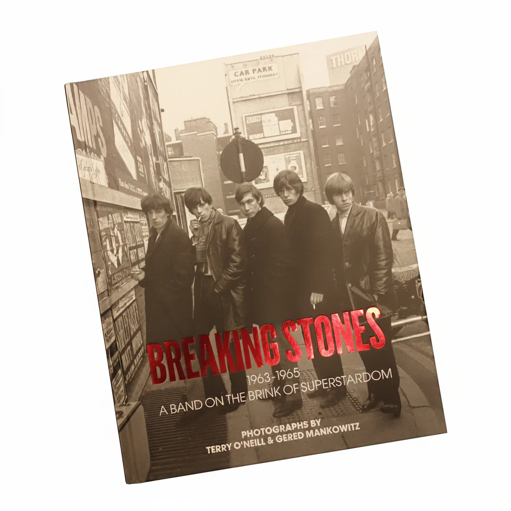 Breaking Stones 1963 - 1965 by Terry O'Neill & Gered Mankowitz - Signed hardback book