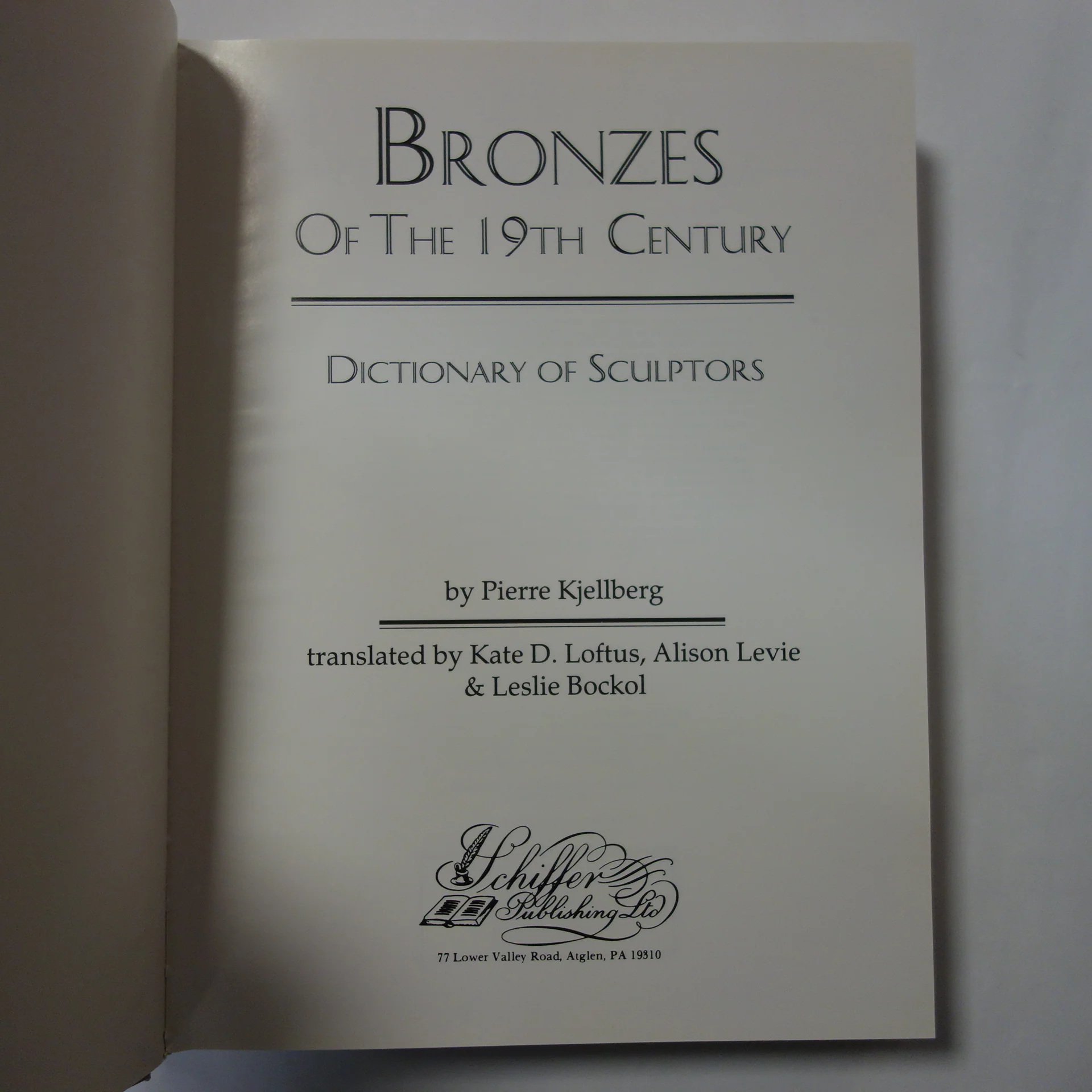Bronzes of the 19th Century by Pierre Kjellberg - Dictionary of Sculptors rare hardback book - Image 2