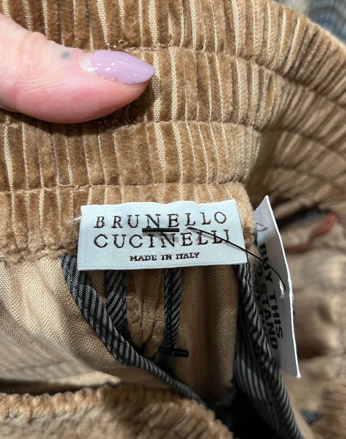Brunello Cucinelli Brown Corduroy Trousers Size IT 36 / USA 0 - Image 4