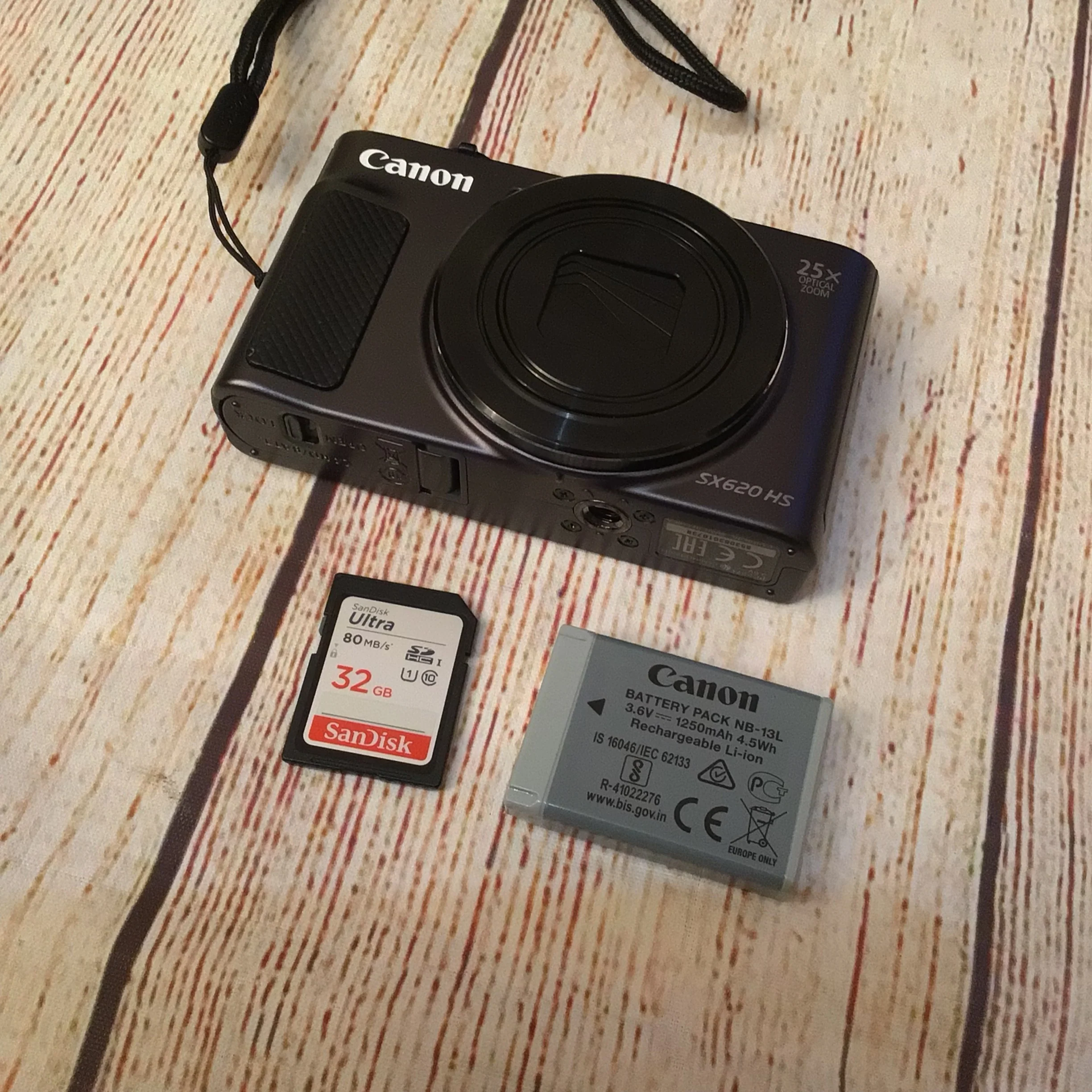 Canon PowerShot SX620 HS Wi-Fi Digital Camera w/Box & Charger - Image 10