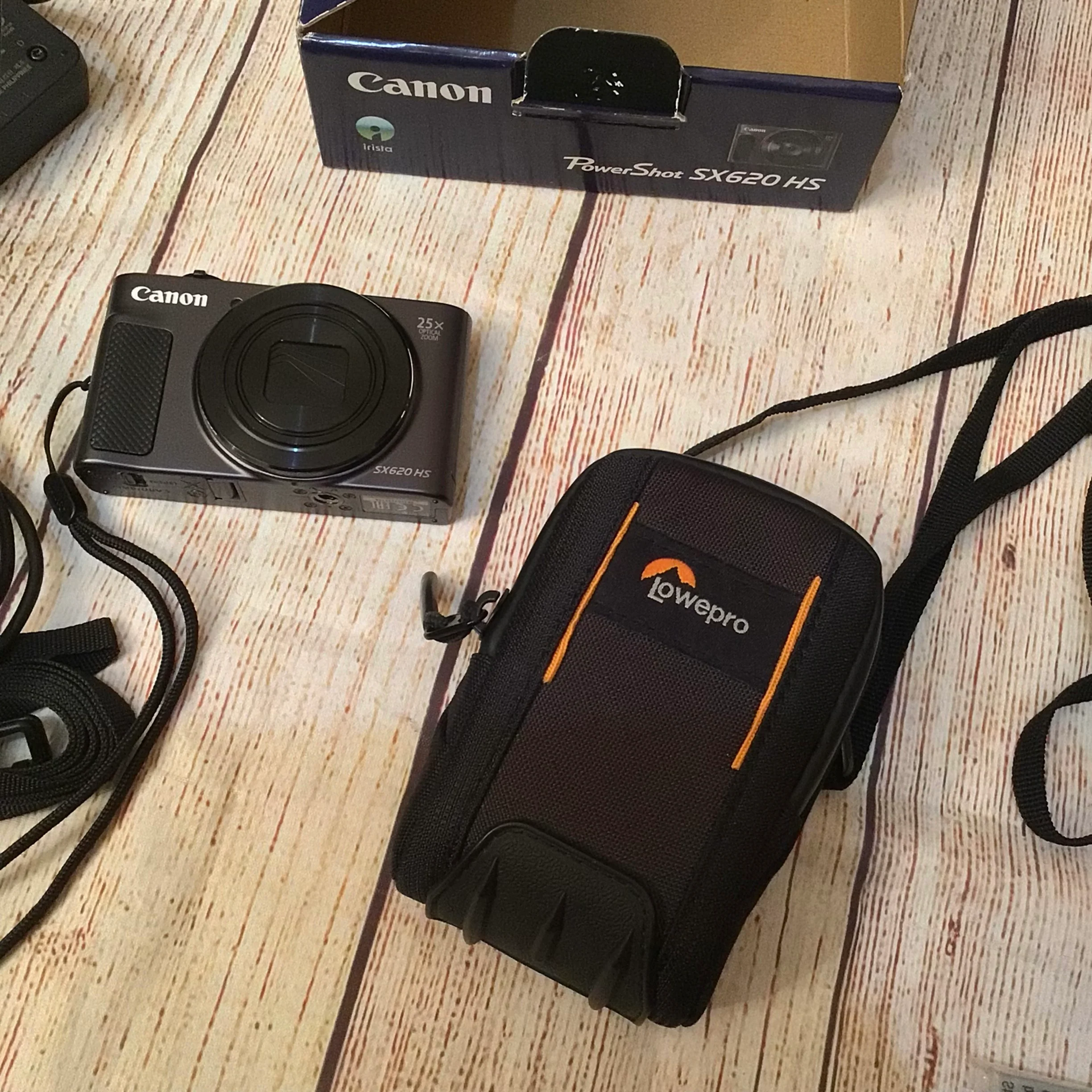 Canon PowerShot SX620 HS Wi-Fi Digital Camera w/Box & Charger - Image 14