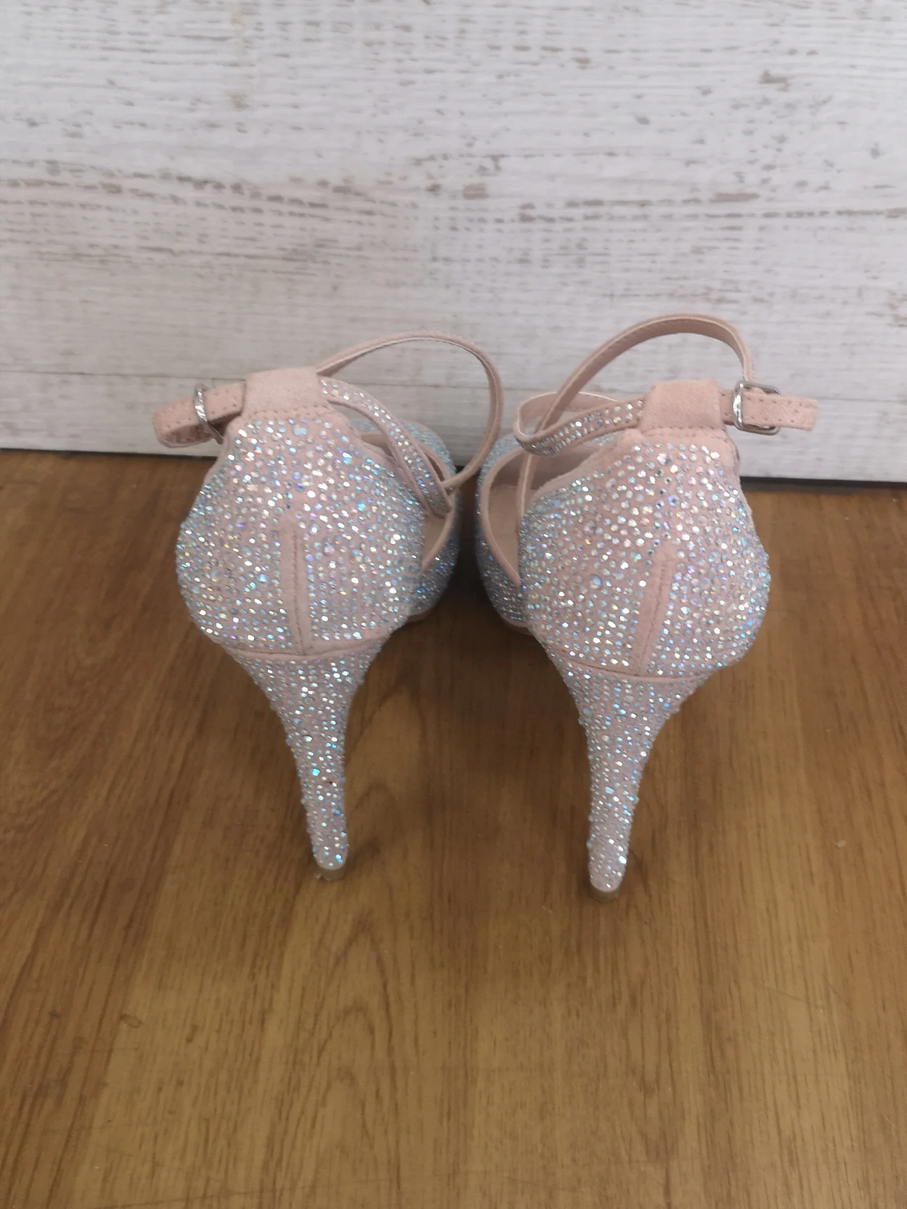 Carvela Kurt Geiger Pink Sparkly Heels Size 6 - Image 3