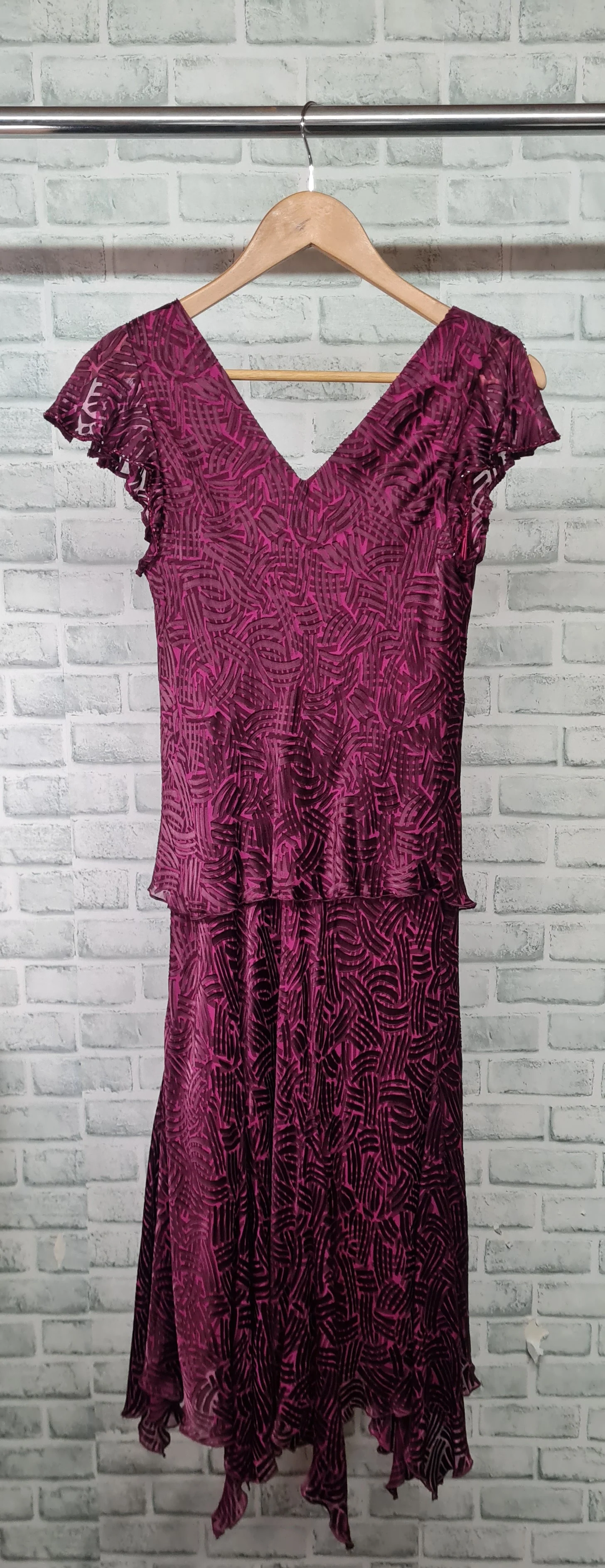 CC Petite Hot Pink Midi Dress Size 10 BNWT - Image 4