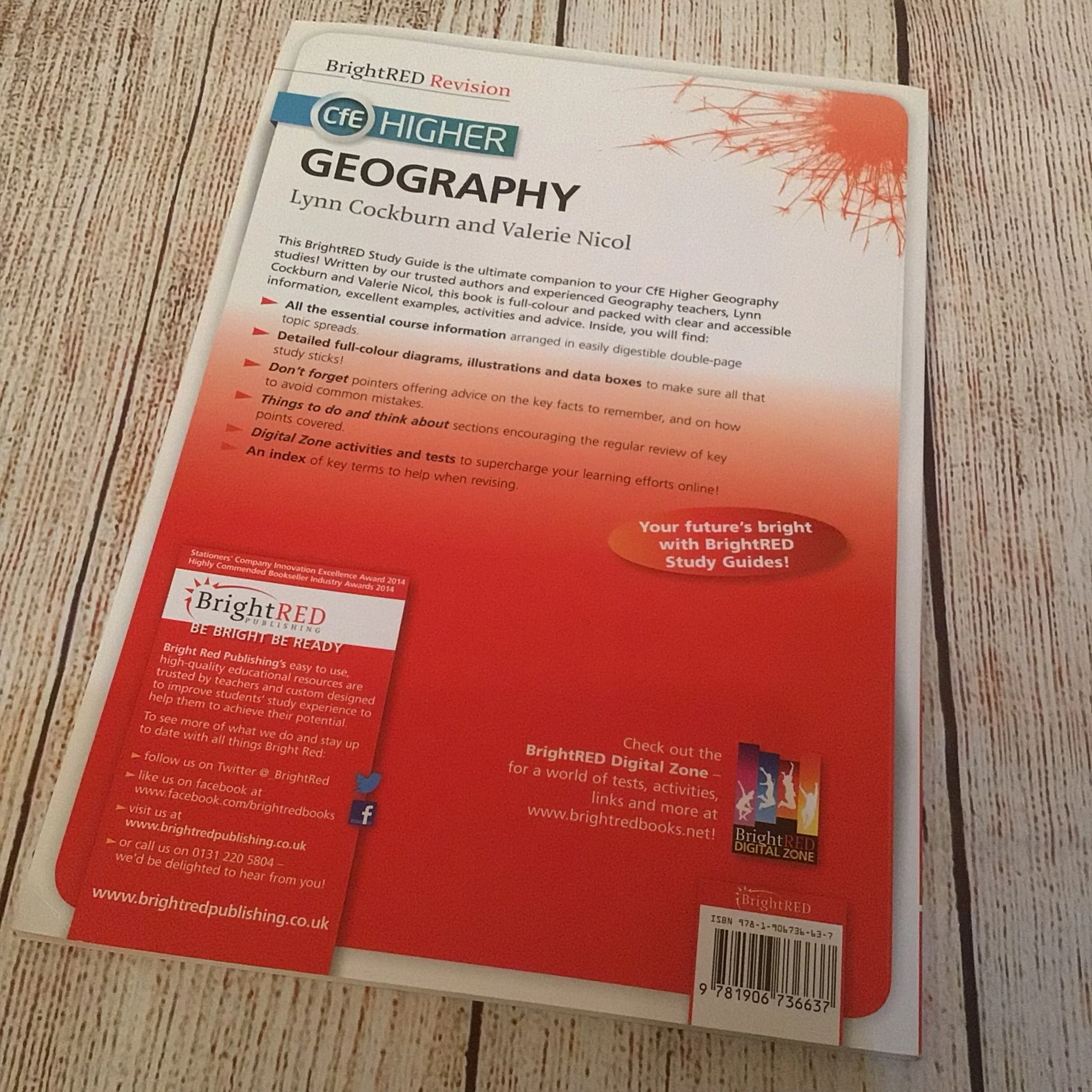 CfE Higher Geography - BrightRED Study Guide - Image 3
