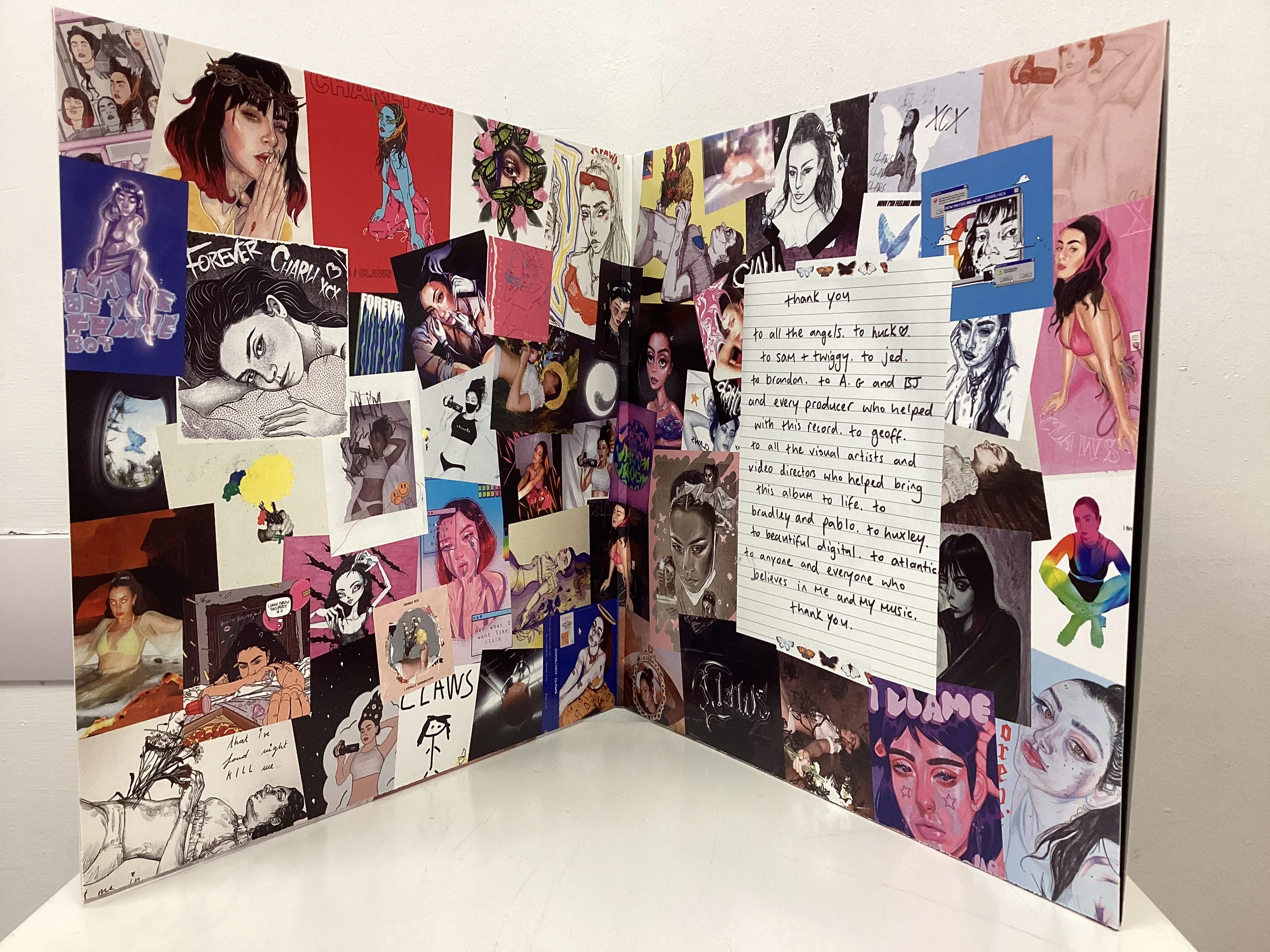 Charli XCX How I’m Feeling Now Clear Vinyl Album - Image 3