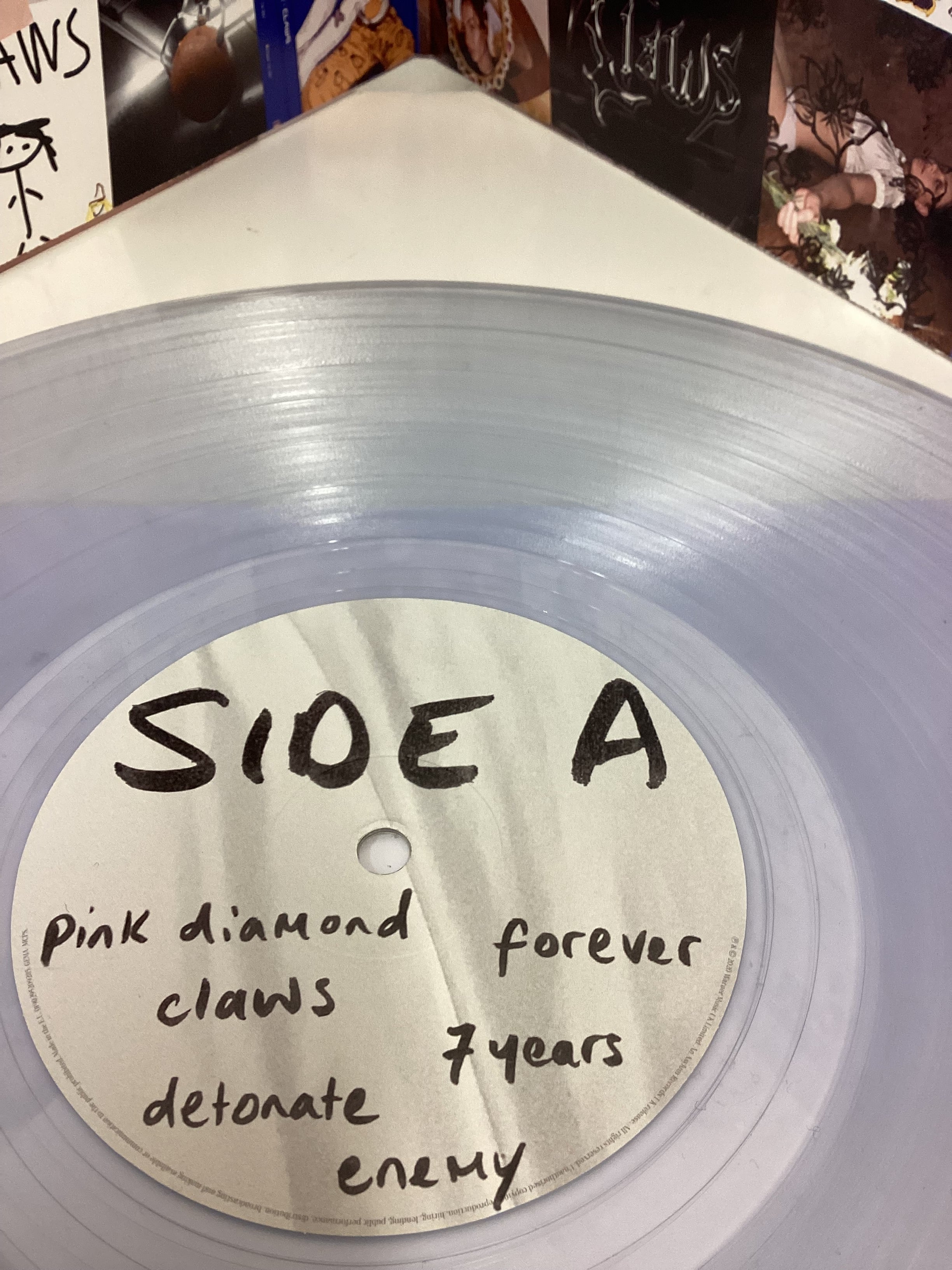 Charli XCX How I’m Feeling Now Clear Vinyl Album - Image 4