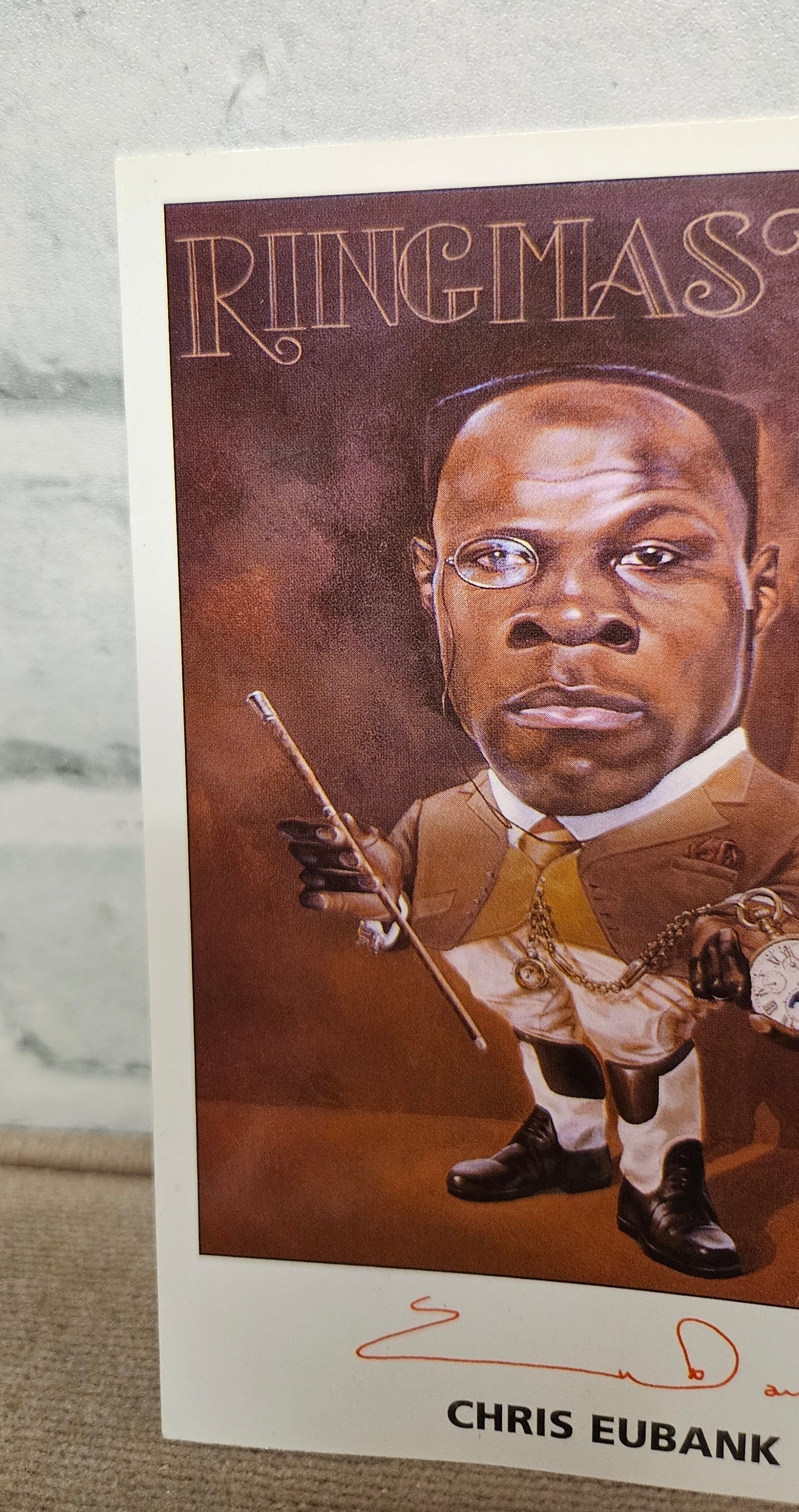 Chris Eubank 'Ringmaster' Signed Postcard (NOT AUTHENTICATED) - Image 3
