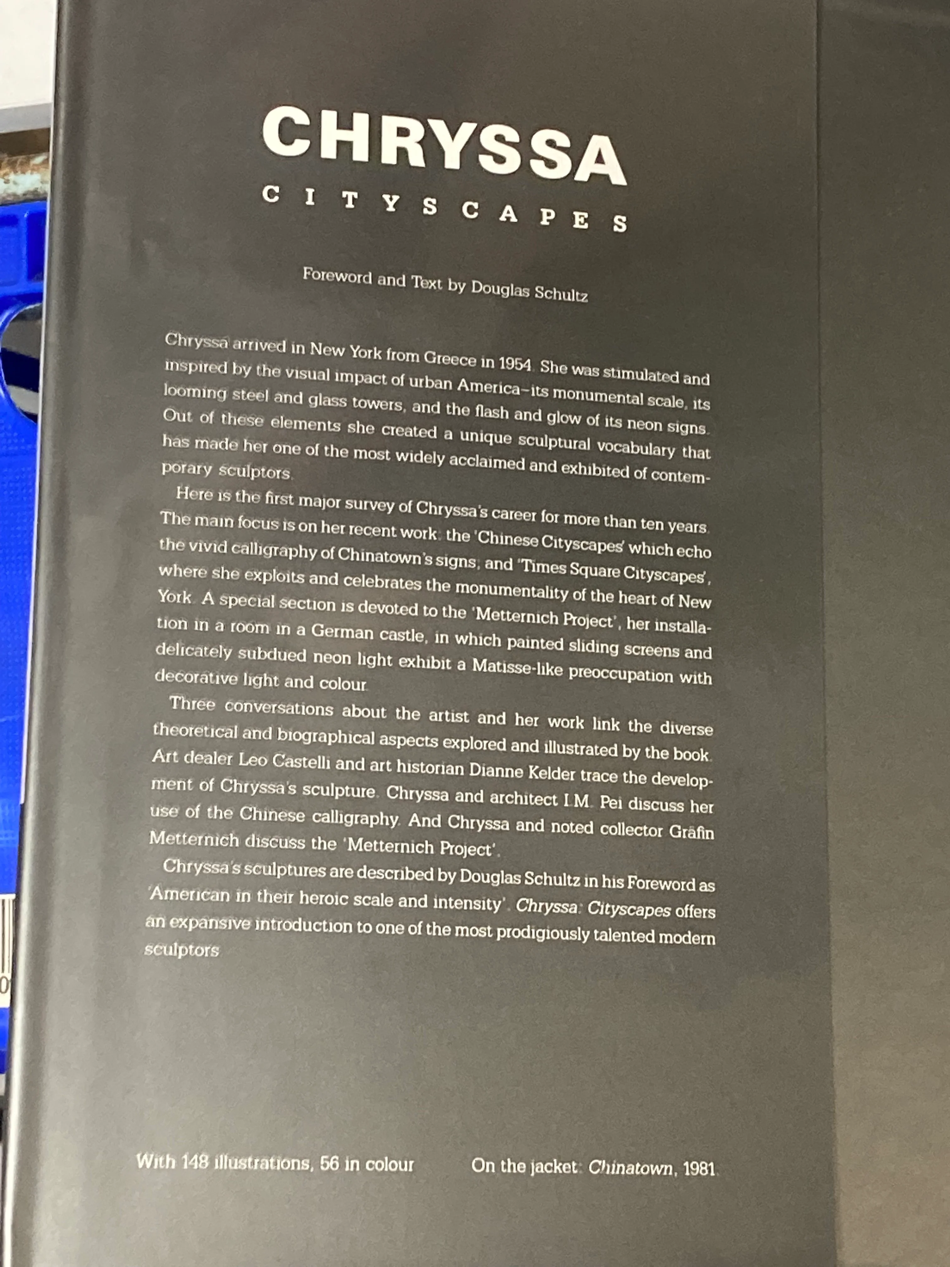 Chryssa Cityscapes Foreword and Text by Douglas Schultz - Image 2
