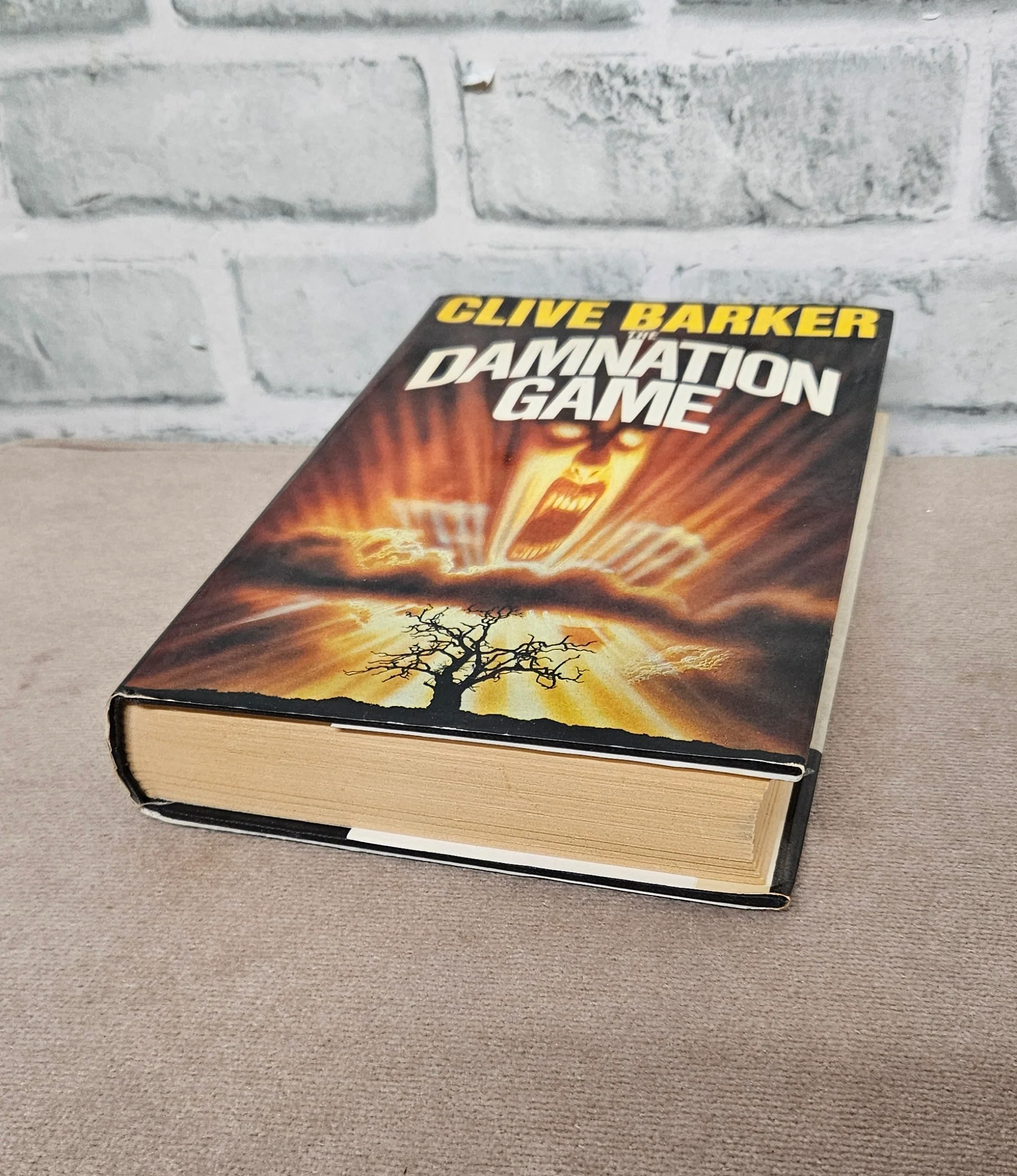Clive Barker The Damnation Game Hardback 1985 - Image 6