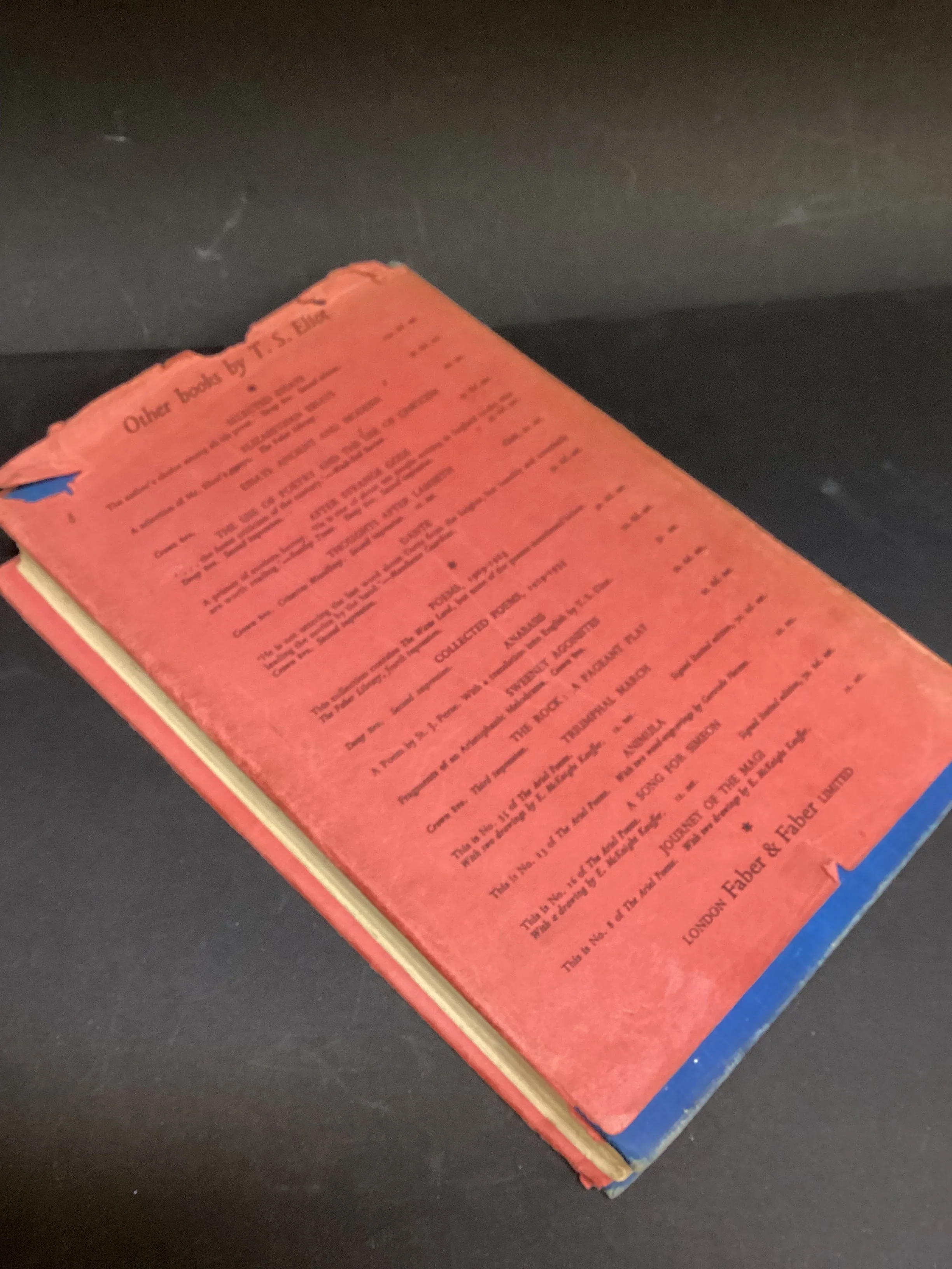 Collected Poems 1909-1935 by T.S. Eliot - Image 7