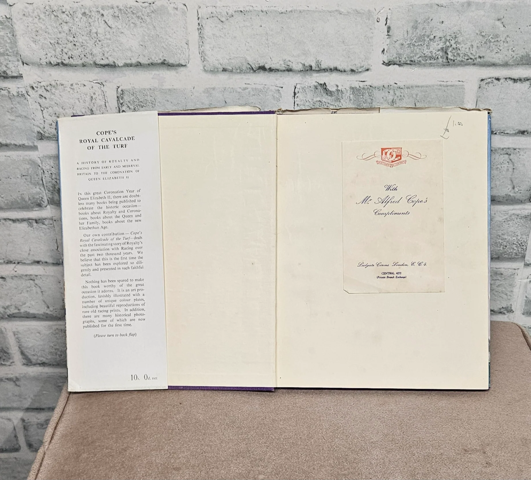 Cope's Royal Cavalcade of the Turf Hardback - Image 6