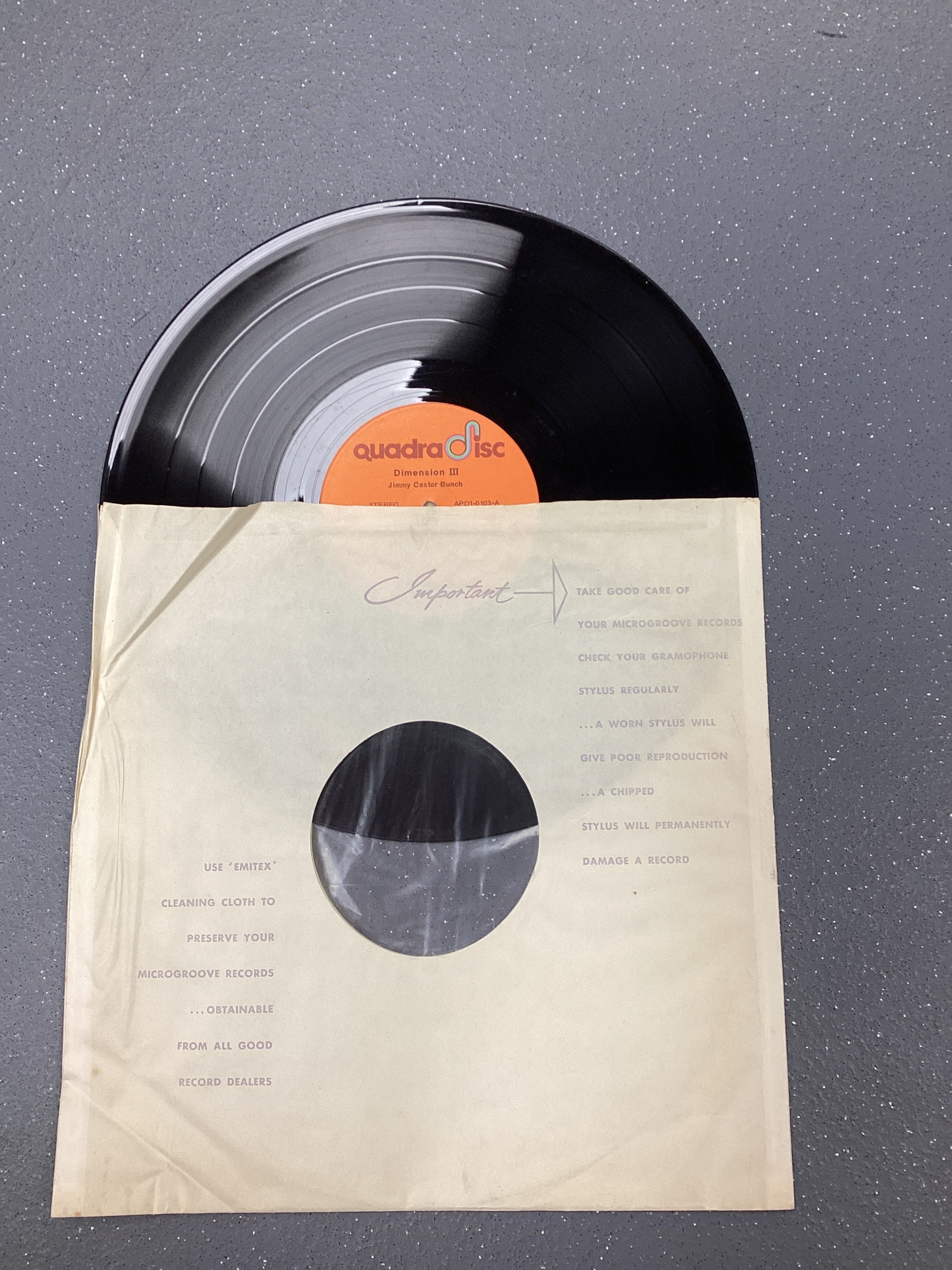 The Jimmy Castor Bunch: Dimension III Vinyl - Image 4