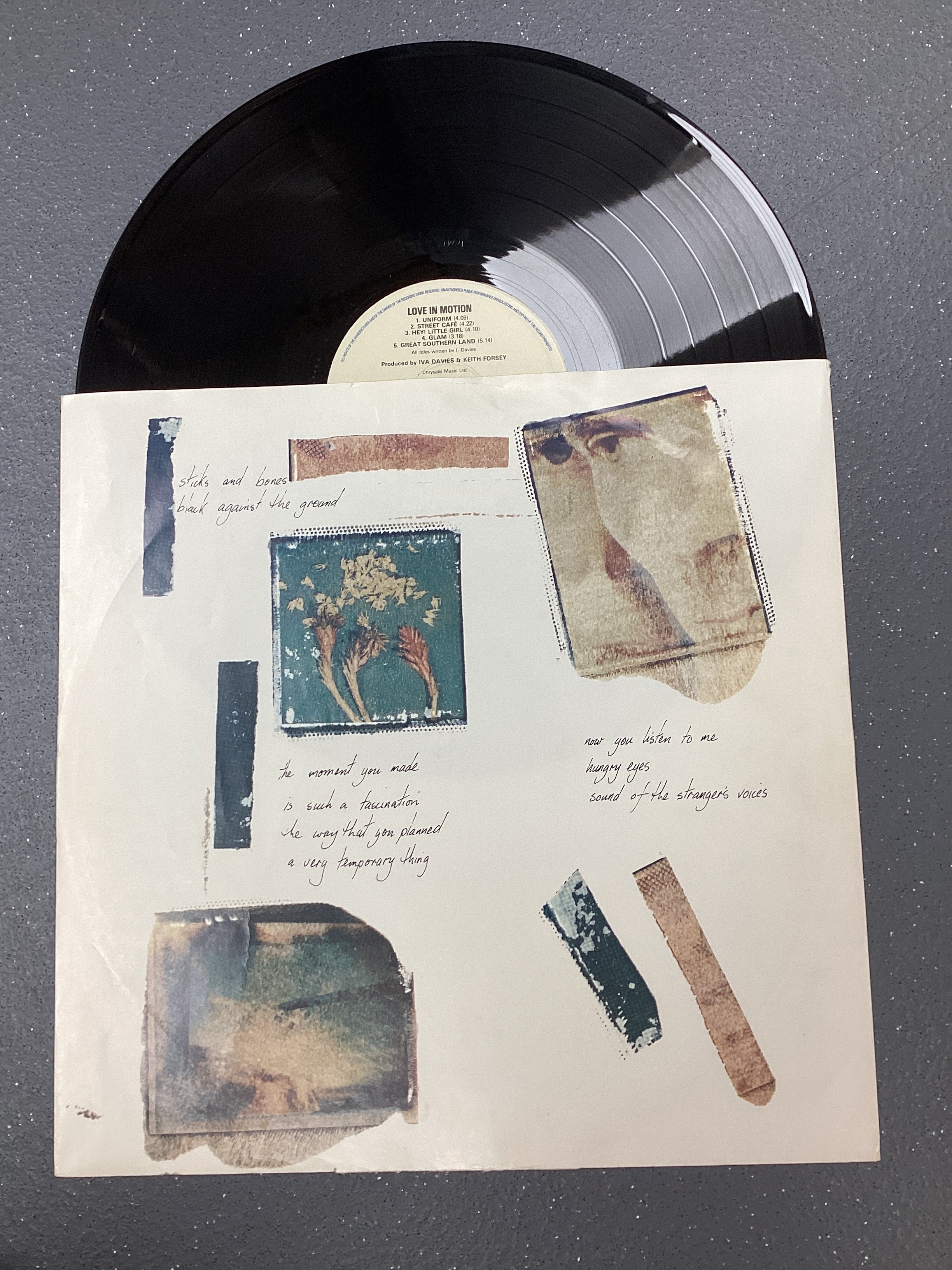 Icehouse: Love in Motion Vinyl - Image 3