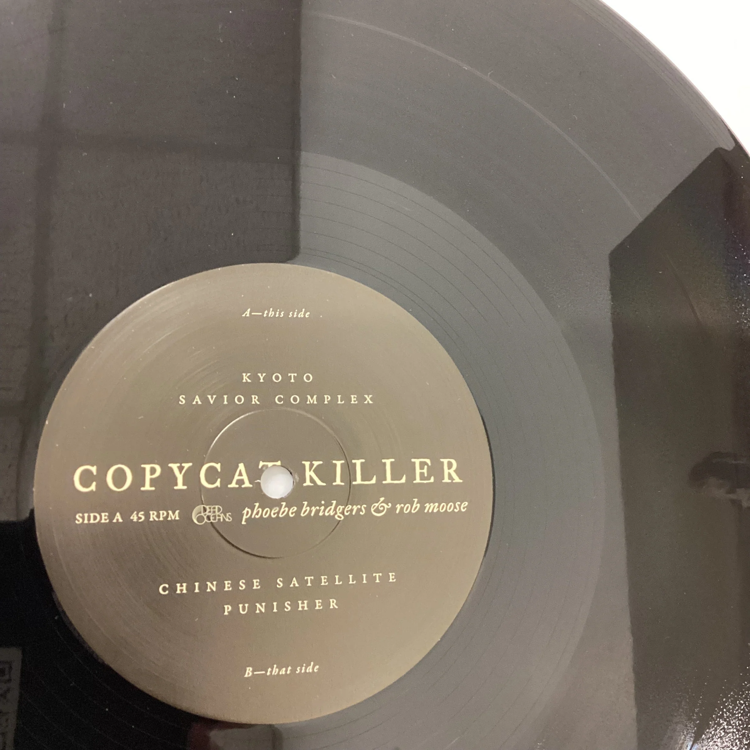 Copycat Killer Phoebe Bridger Vinyl Album - Image 3