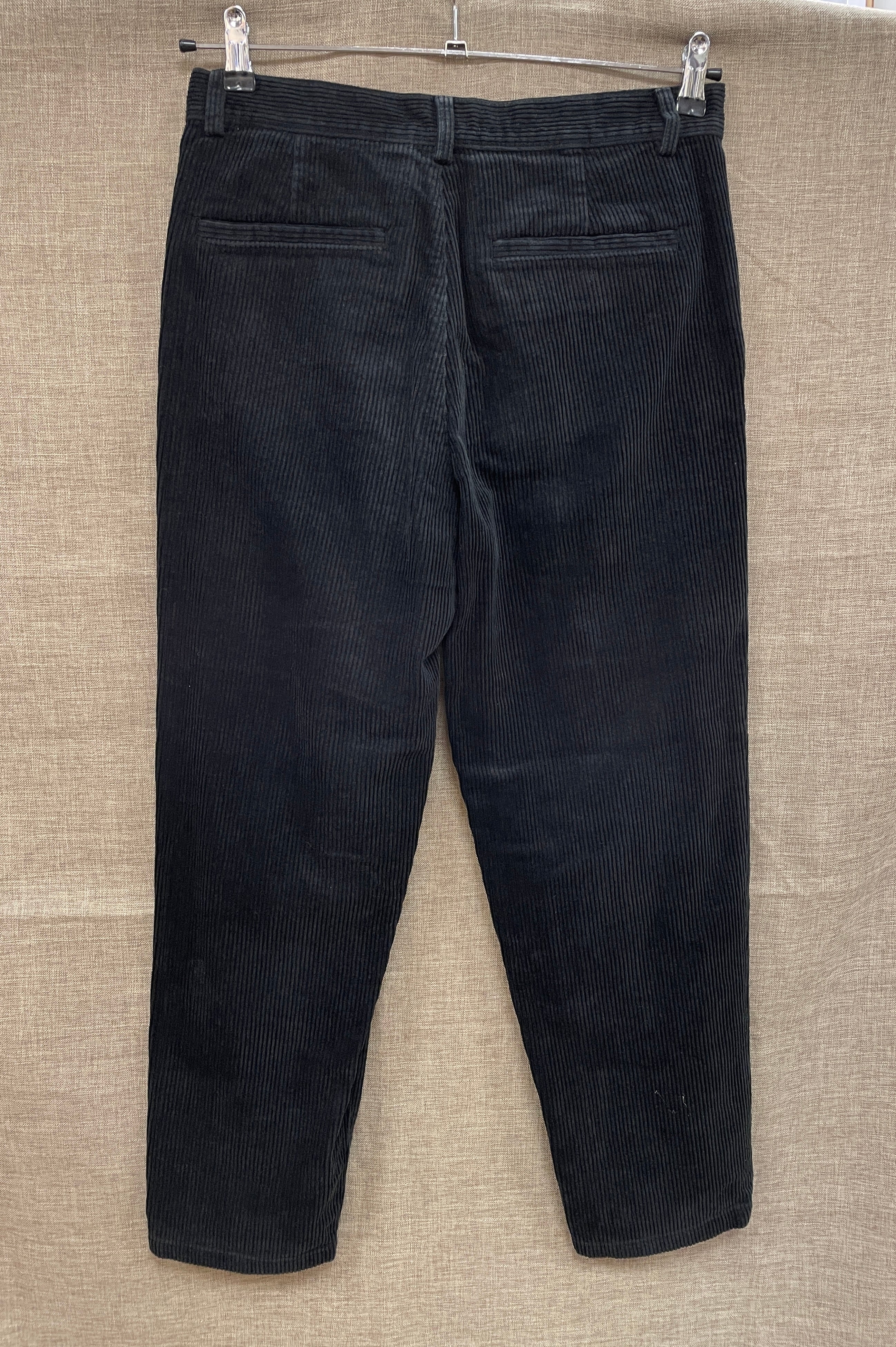 Cos Black Cord Corduroy Trousers EUR 46 UK 14 - Image 6