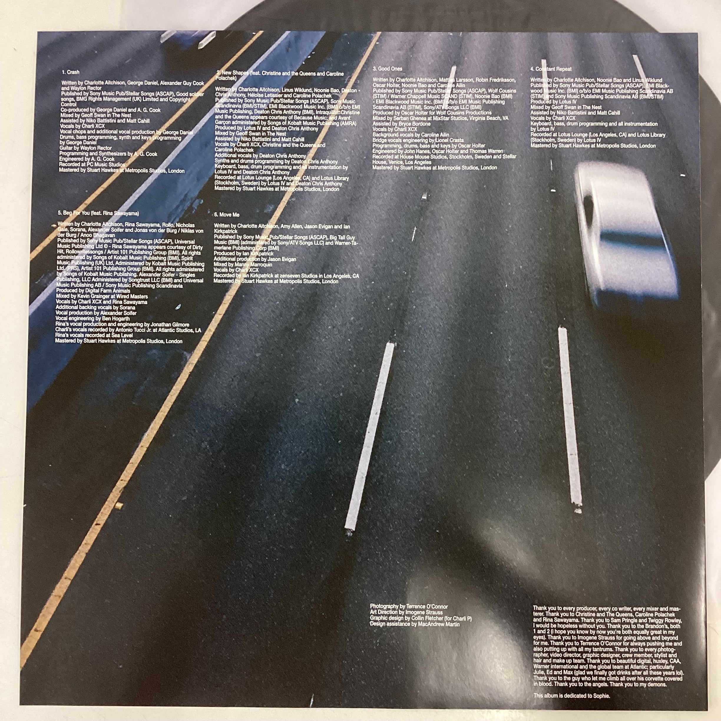 Crash By Charli XCX Vinyl Album - Image 5