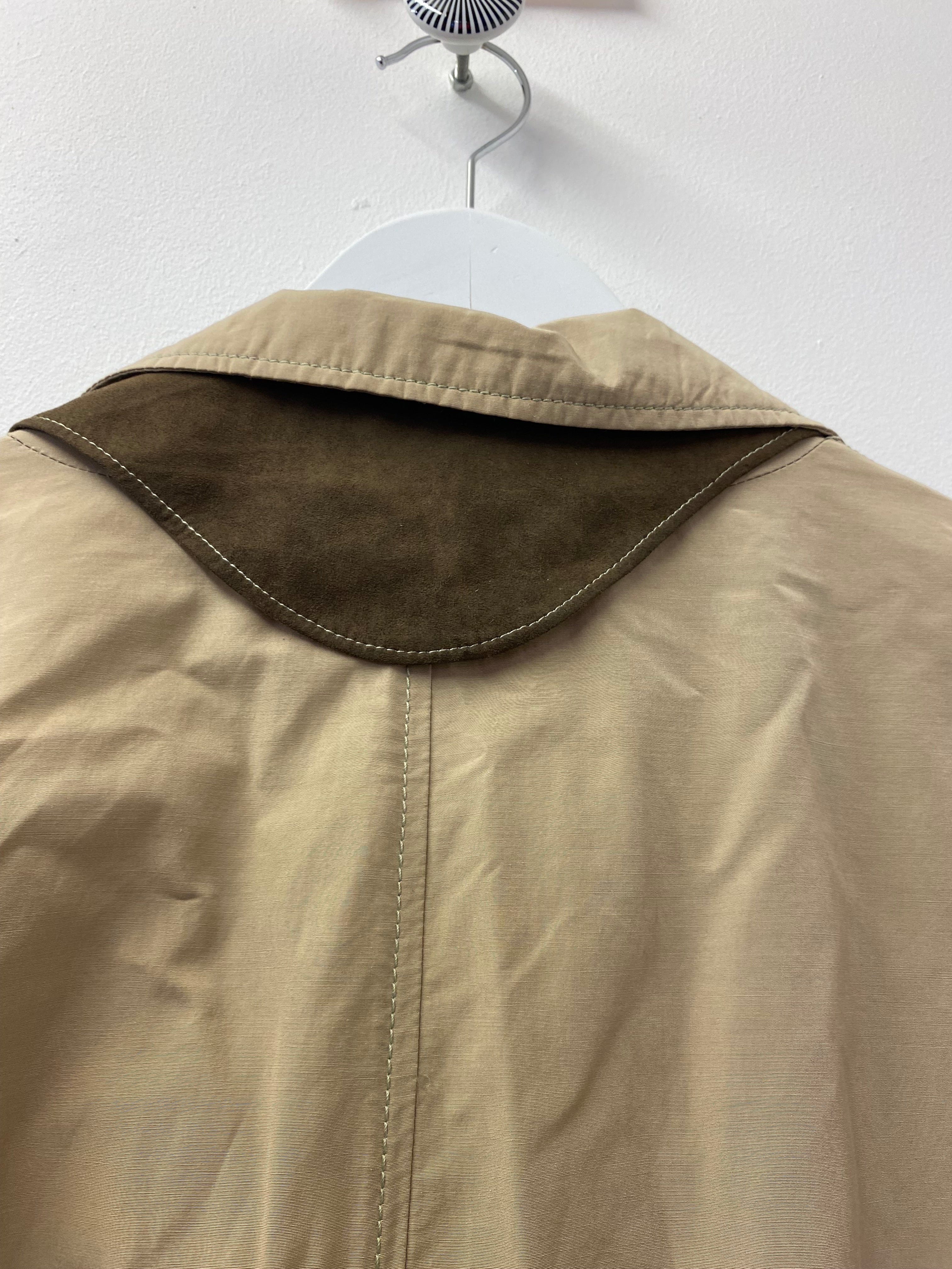DAKS London Beige Coat Size XL - Image 6