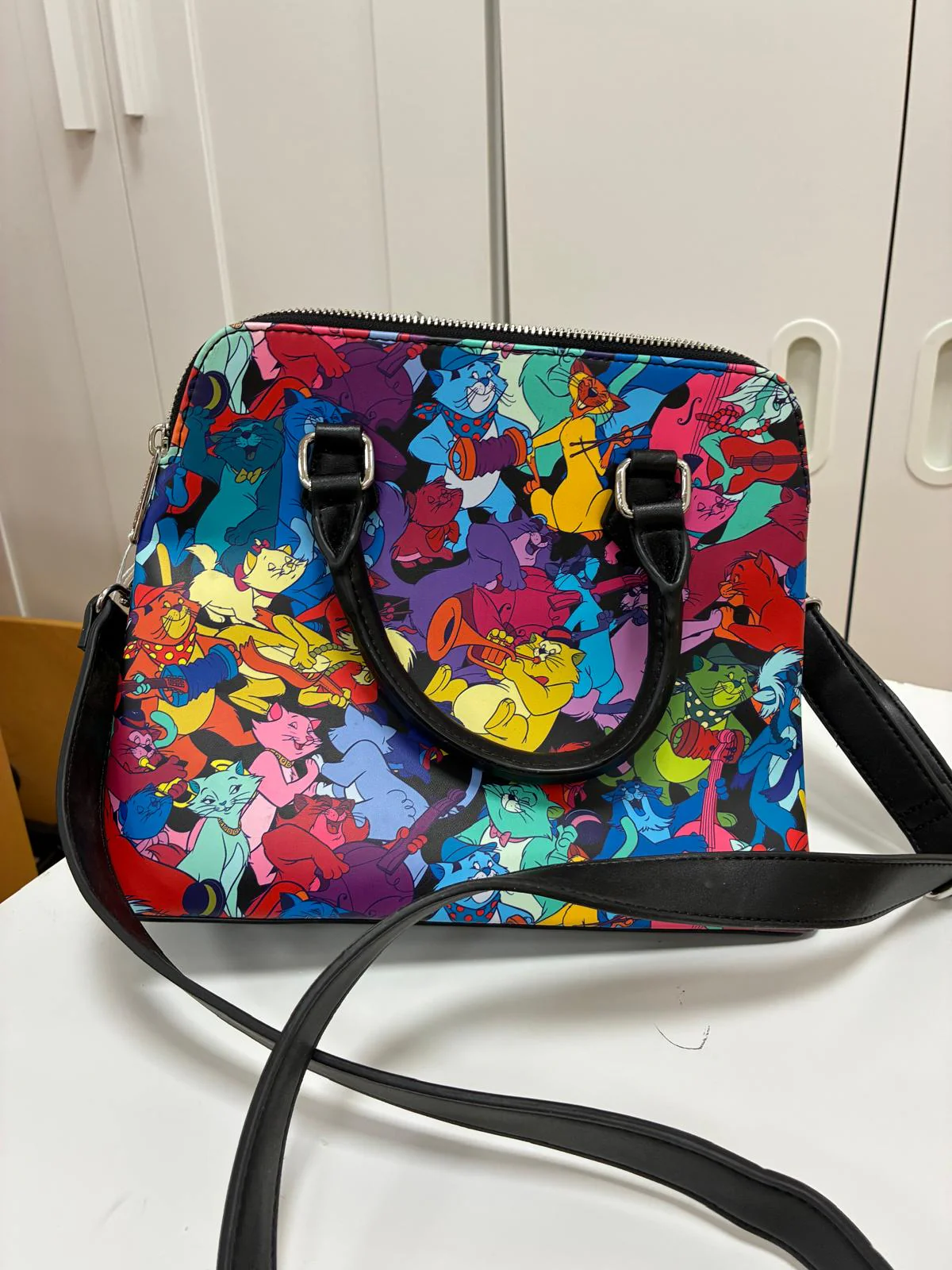 Loungefly x Disney Aristocats Jazzy Cats Crossbody - Image 11