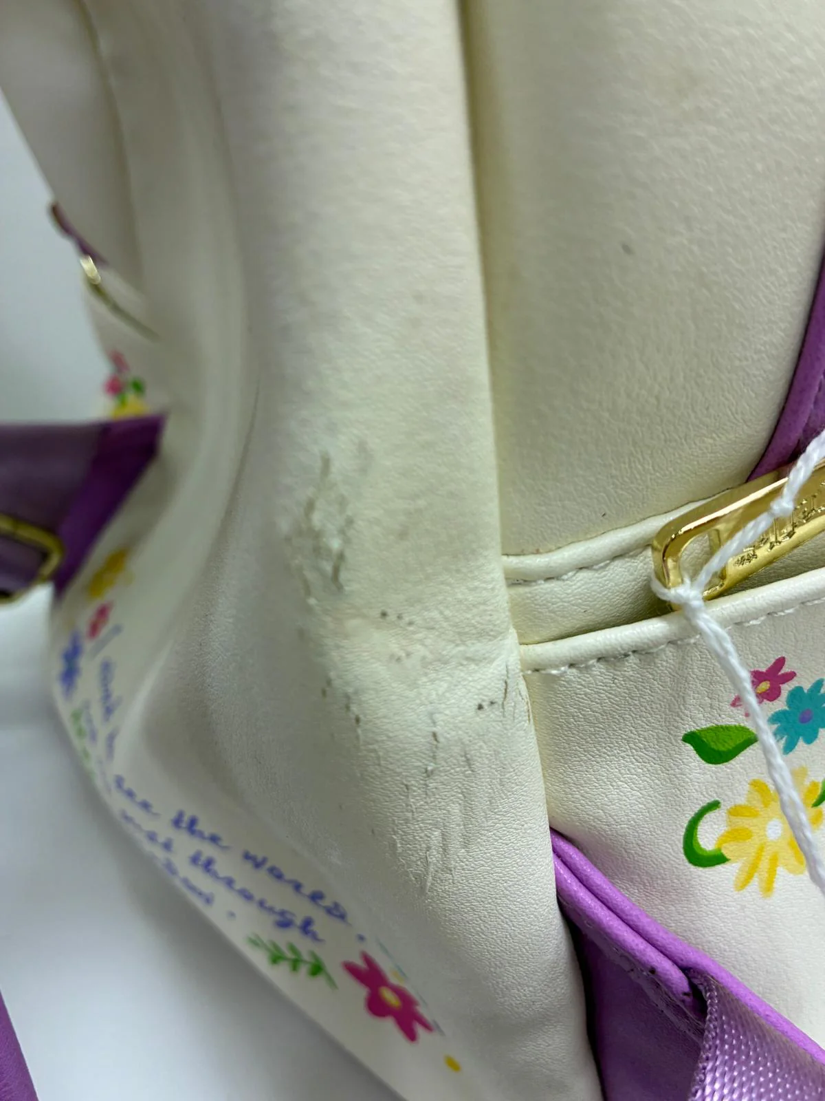 Disney Loungefly Tangled Tower Scene Rapunzel Princess Mini Backpack - Image 12