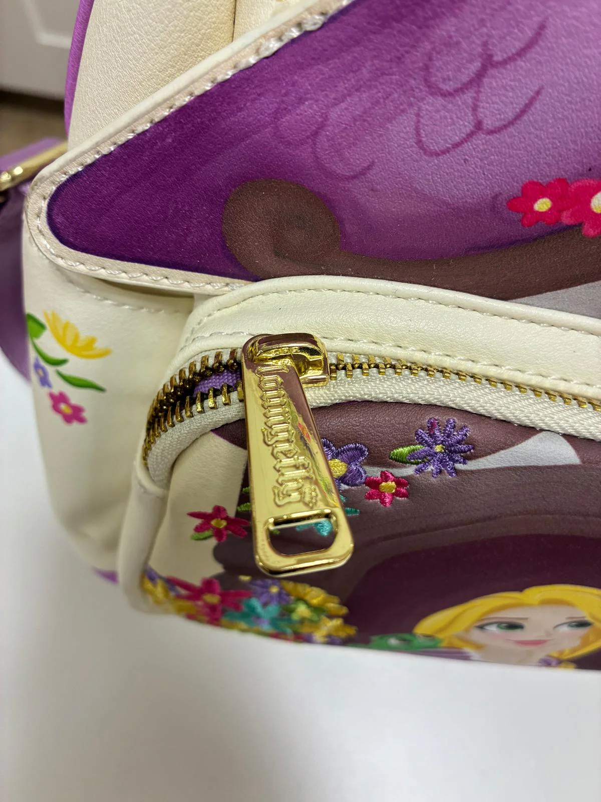 Disney Loungefly Tangled Tower Scene Rapunzel Princess Mini Backpack - Image 3