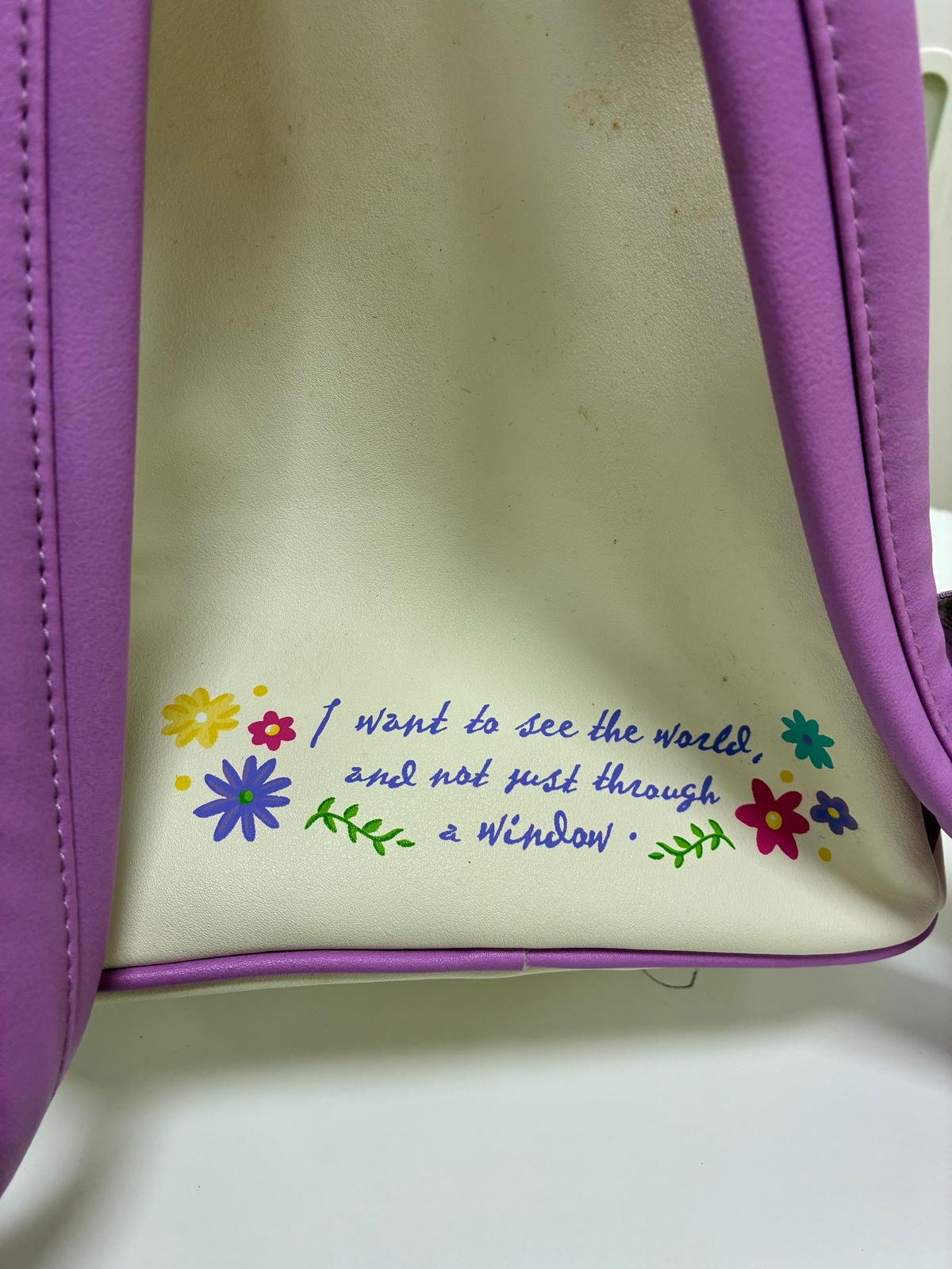 Disney Loungefly Tangled Tower Scene Rapunzel Princess Mini Backpack - Image 5