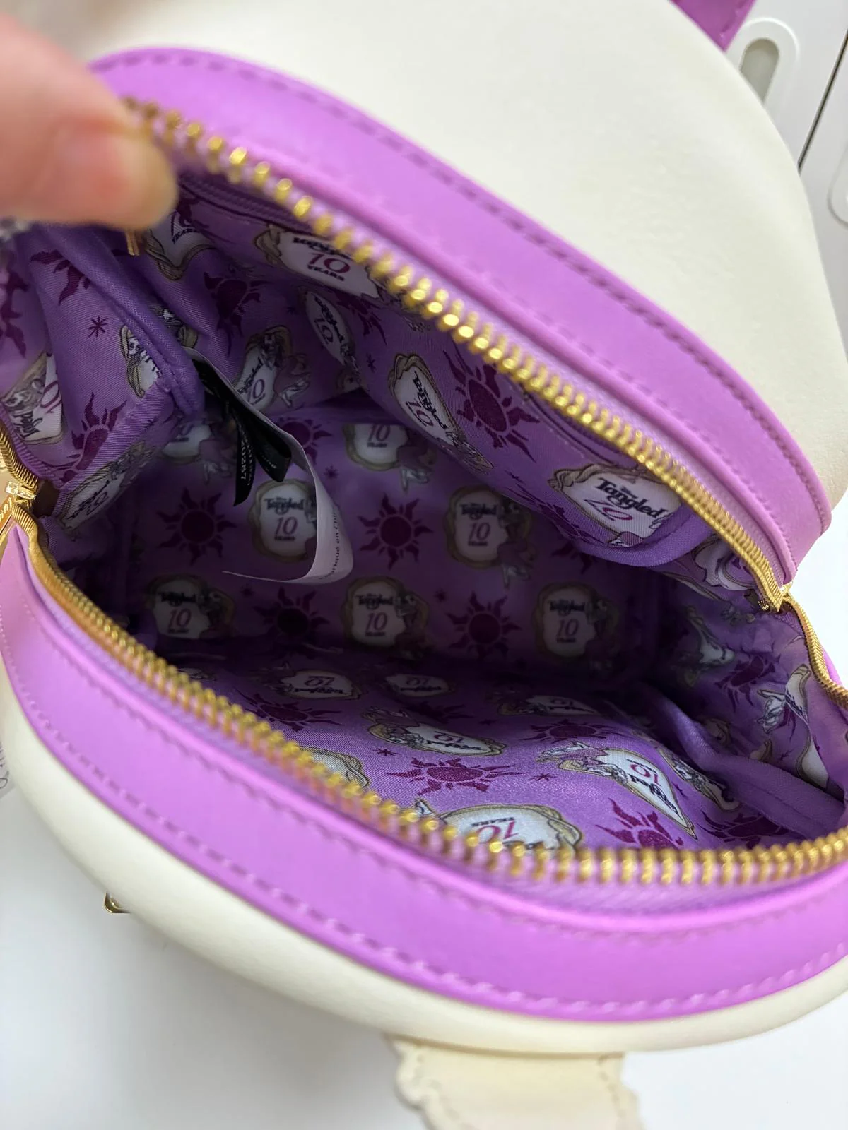 Disney Loungefly Tangled Tower Scene Rapunzel Princess Mini Backpack - Image 8